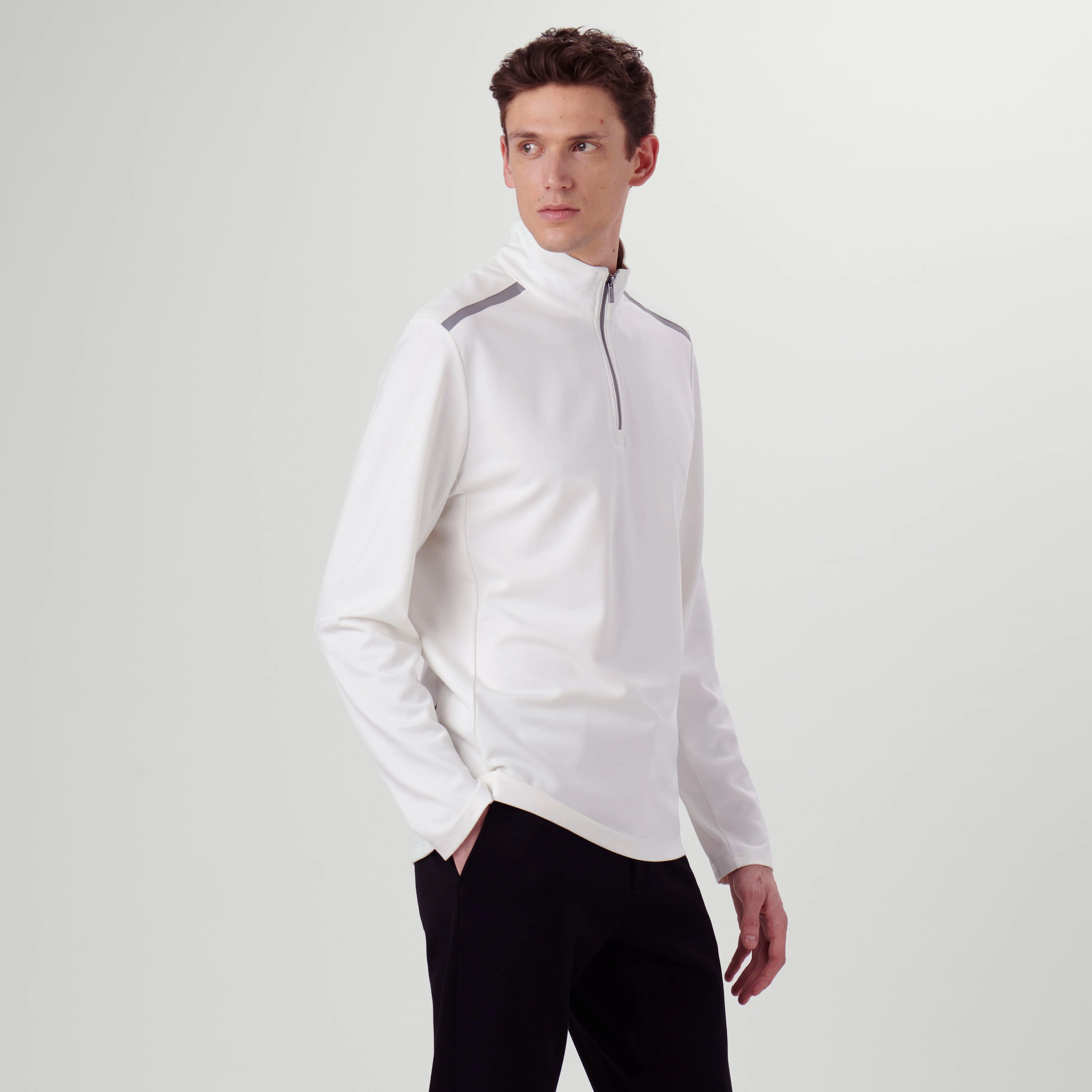 Quarter Zip Pullover sold by Bugatchi product image thumbnail 3