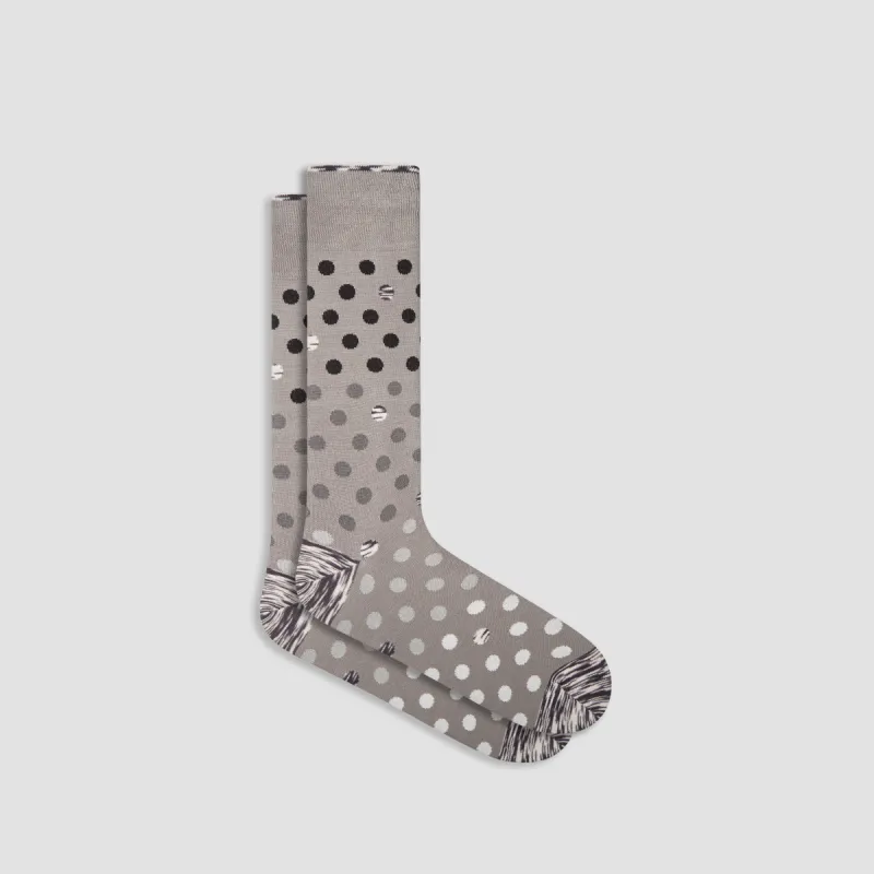 Polka Dot Mid-Calf Socks sold by Bugatchi