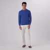 Solid Crew Neck Sweater sold by Bugatchi