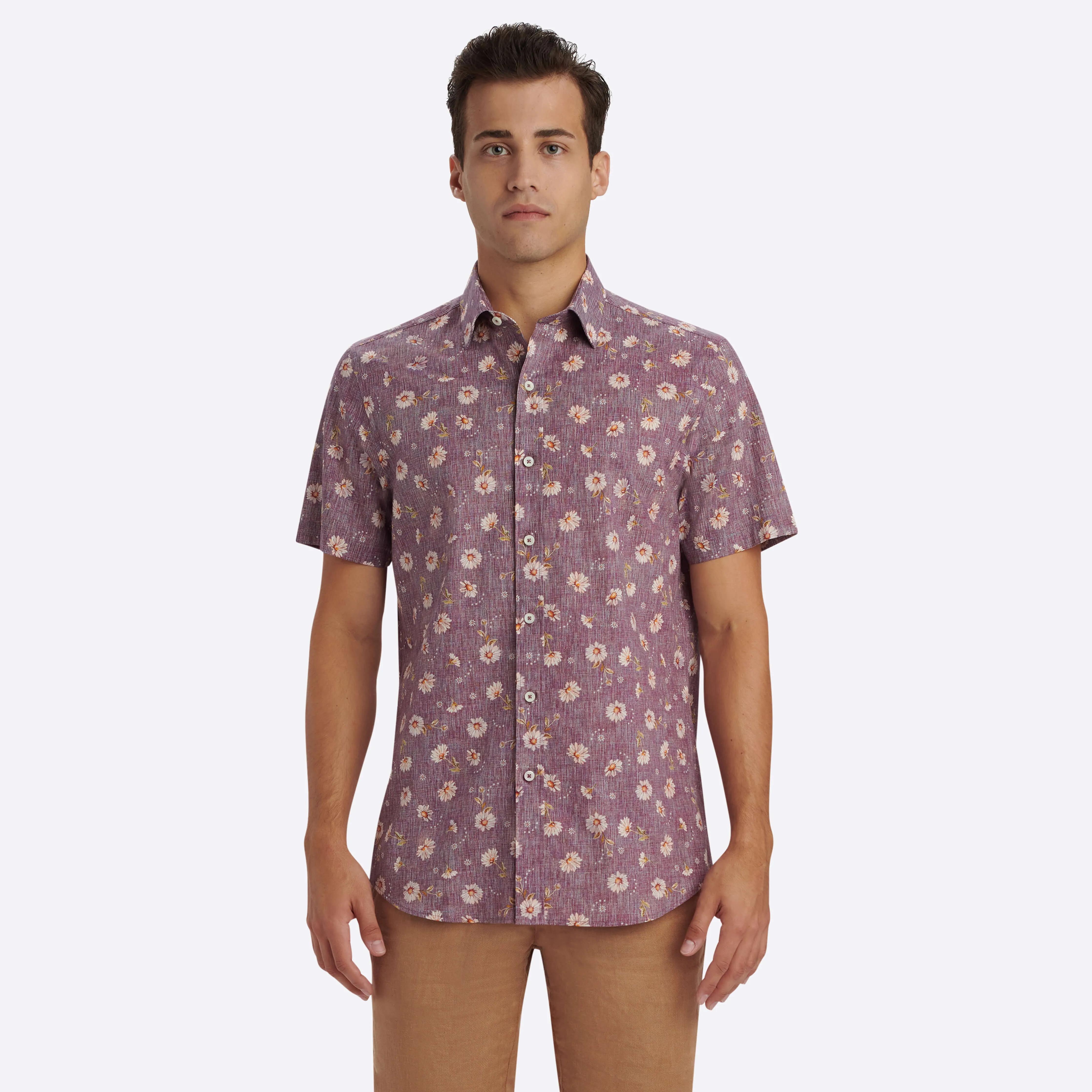 ORSON Floral Print Short Sleeve Shirt sold by Bugatchi product image thumbnail 2