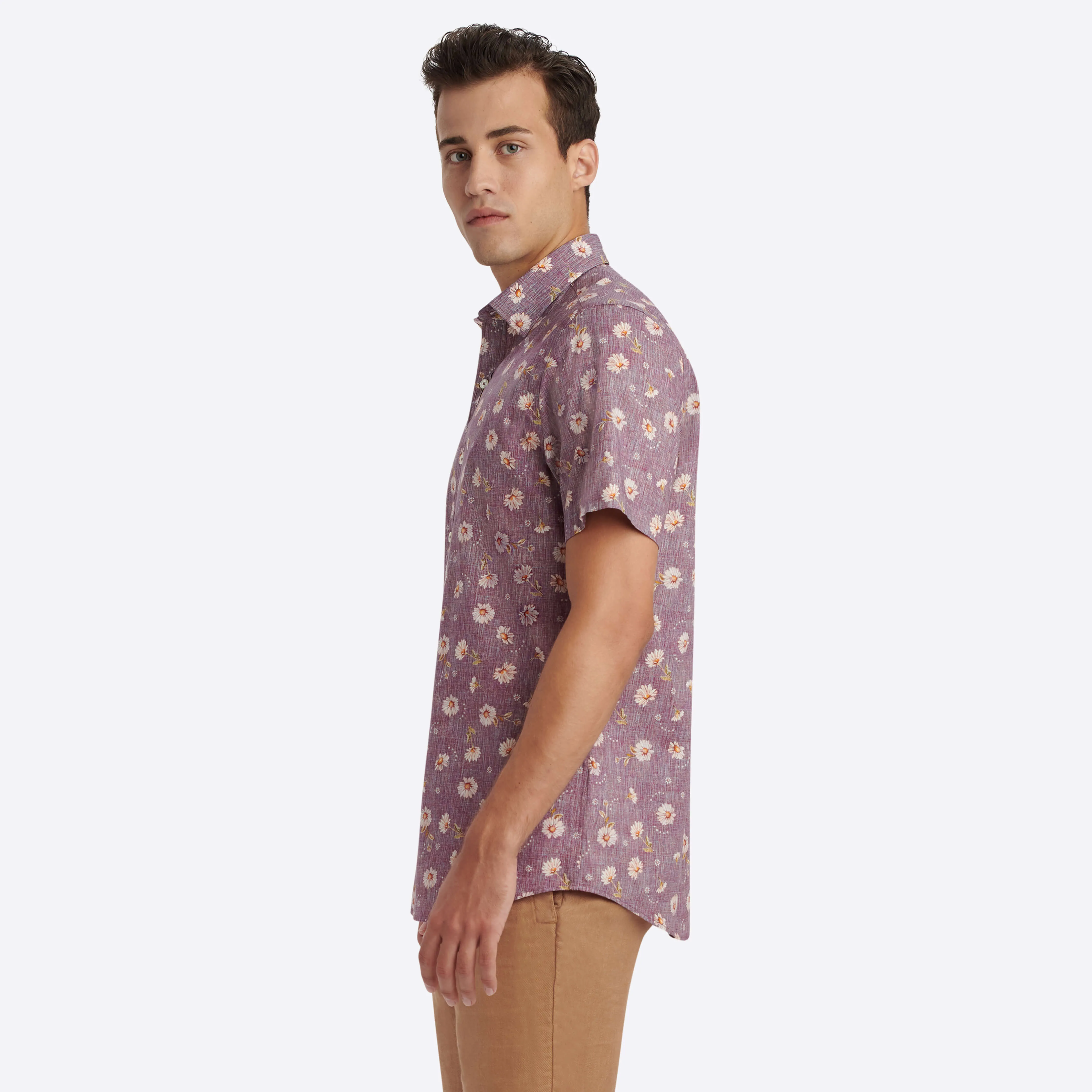 ORSON Floral Print Short Sleeve Shirt sold by Bugatchi product image thumbnail 3