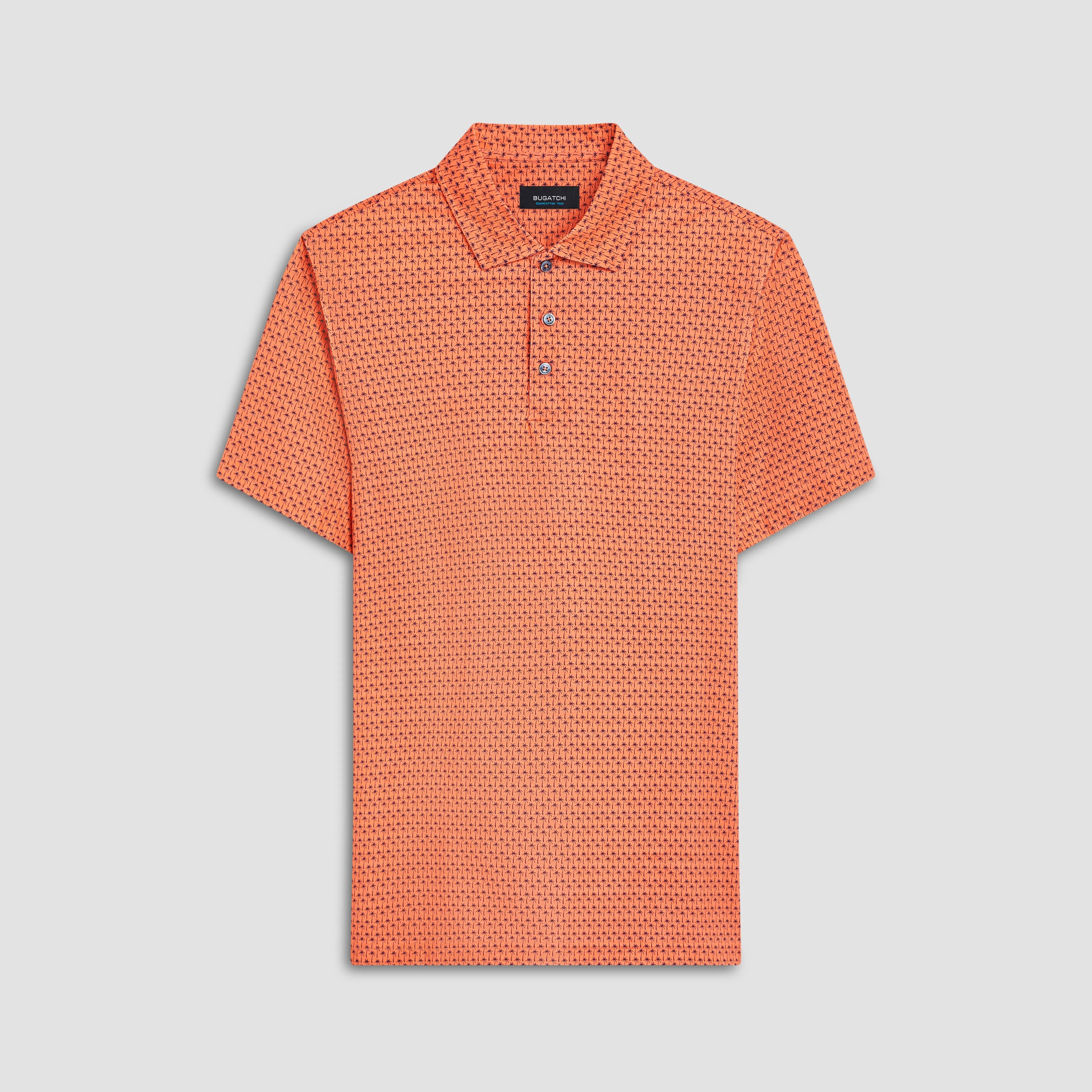 Victor Palm Trees Print OoohCotton Polo sold by Bugatchi