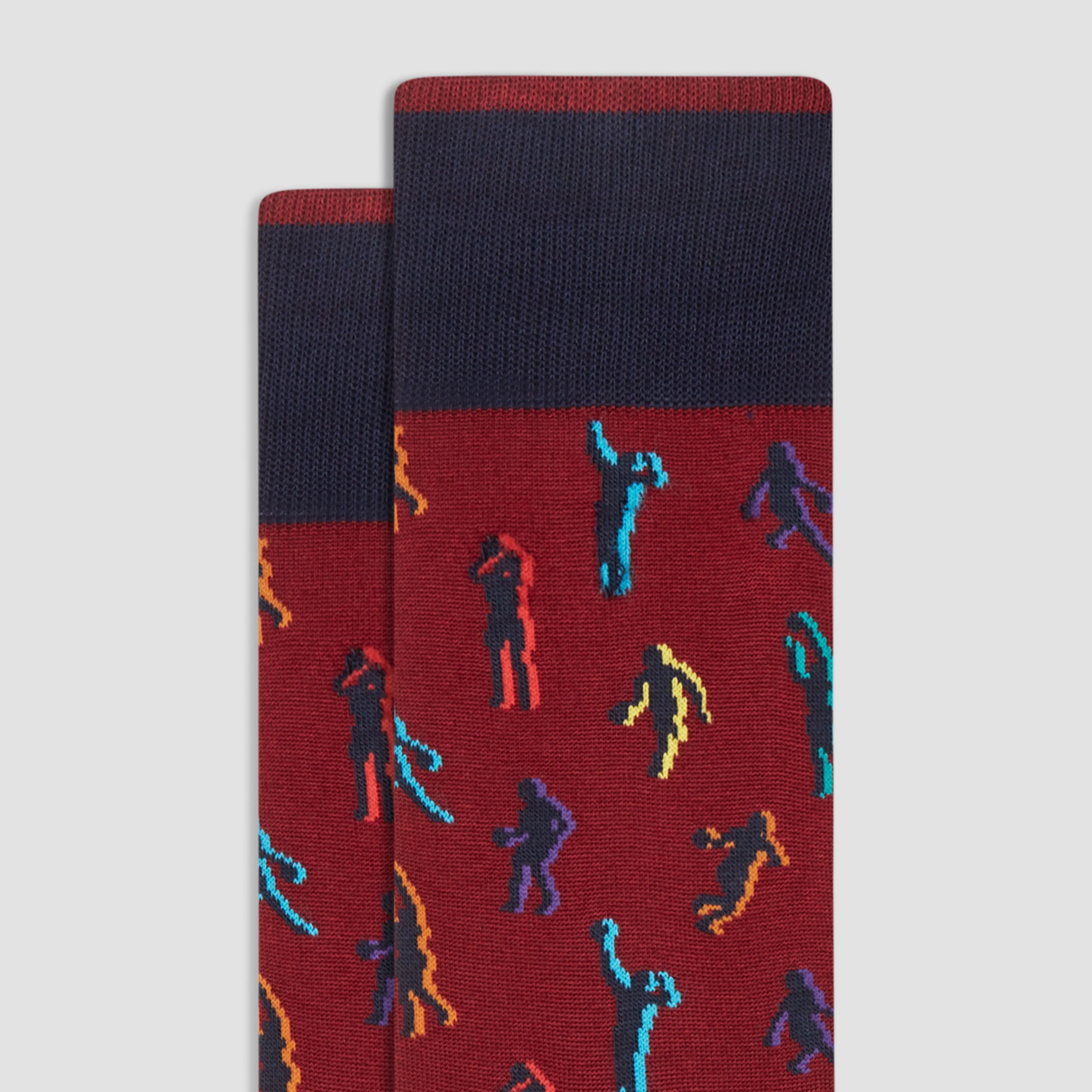 Basketball Mid-Calf Socks sold by Bugatchi product image thumbnail 2