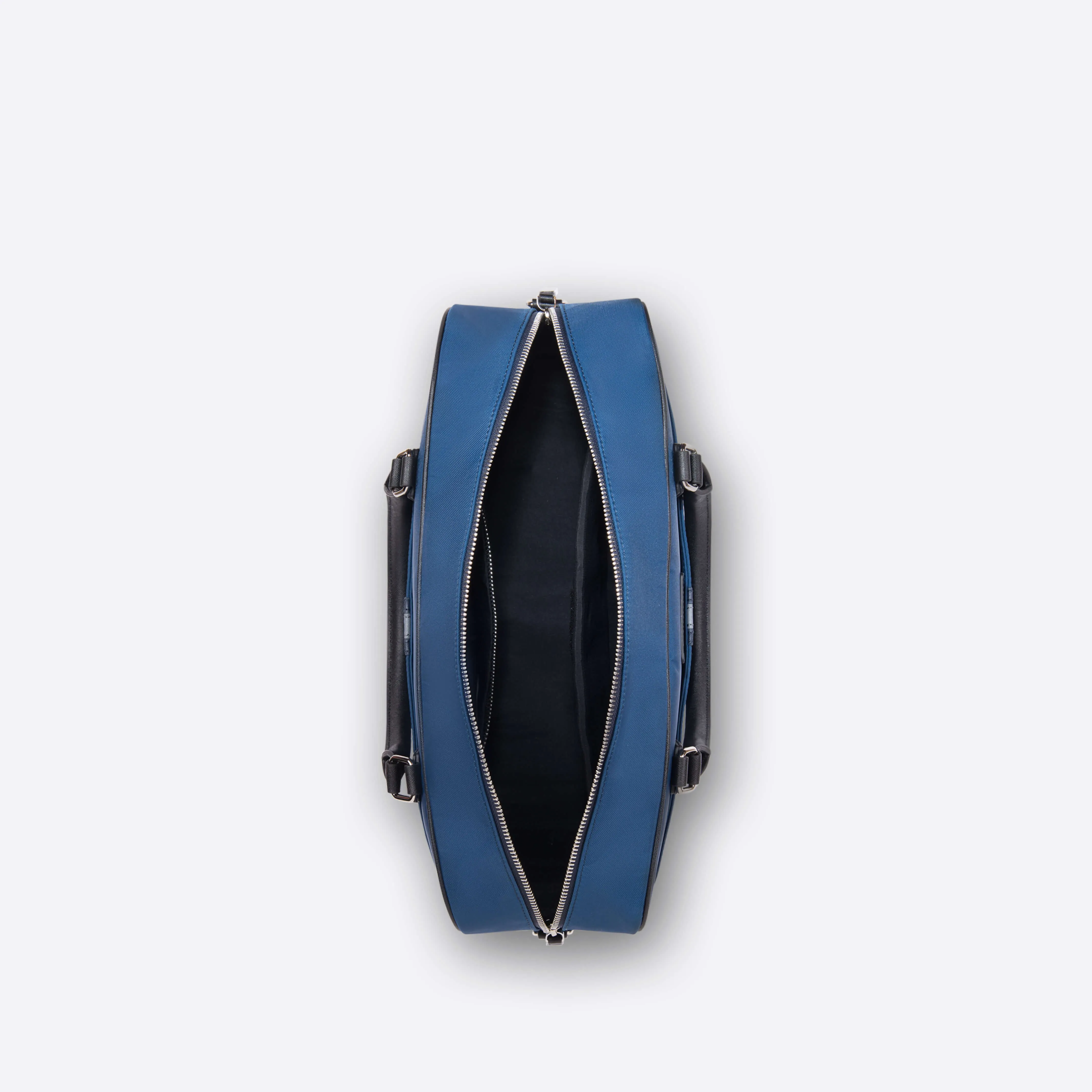 Nylon Briefcase with Leather Trim sold by Bugatchi product image thumbnail 2