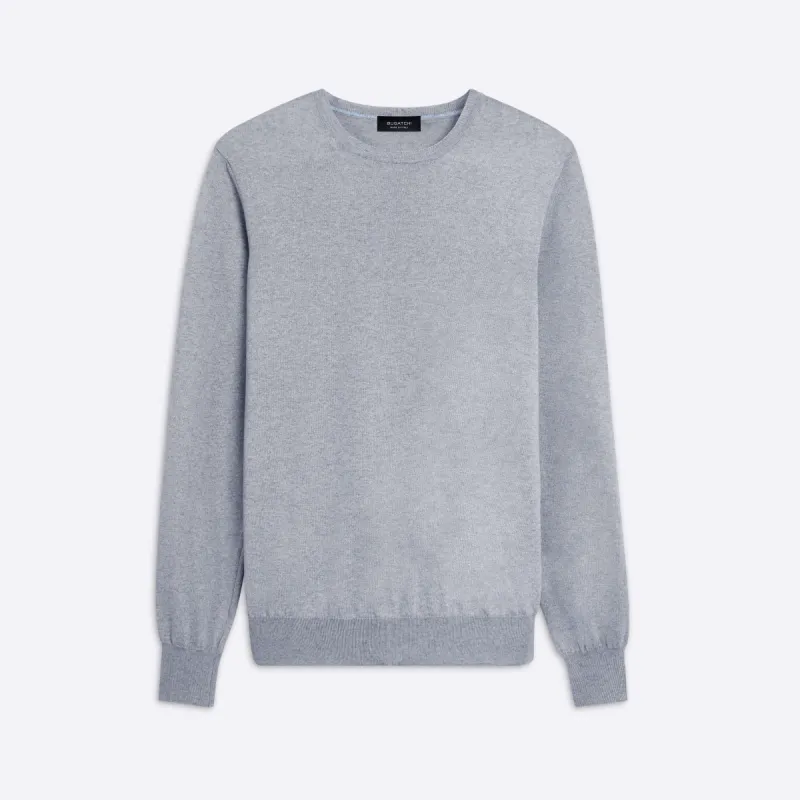 Heather Crew Neck Sweater sold by Bugatchi