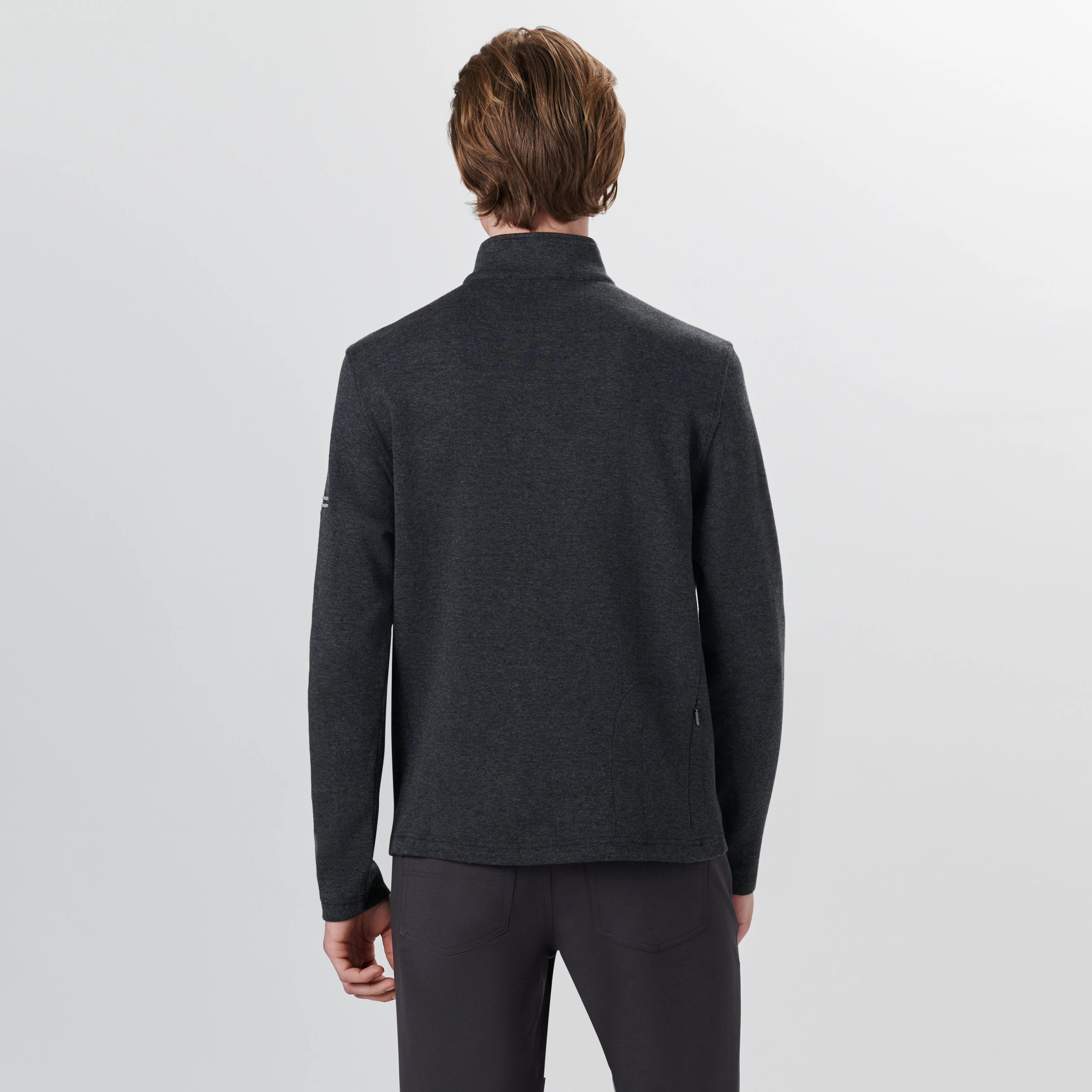 Quarter Zip Pullover Sweatshirt sold by Bugatchi product image thumbnail 4