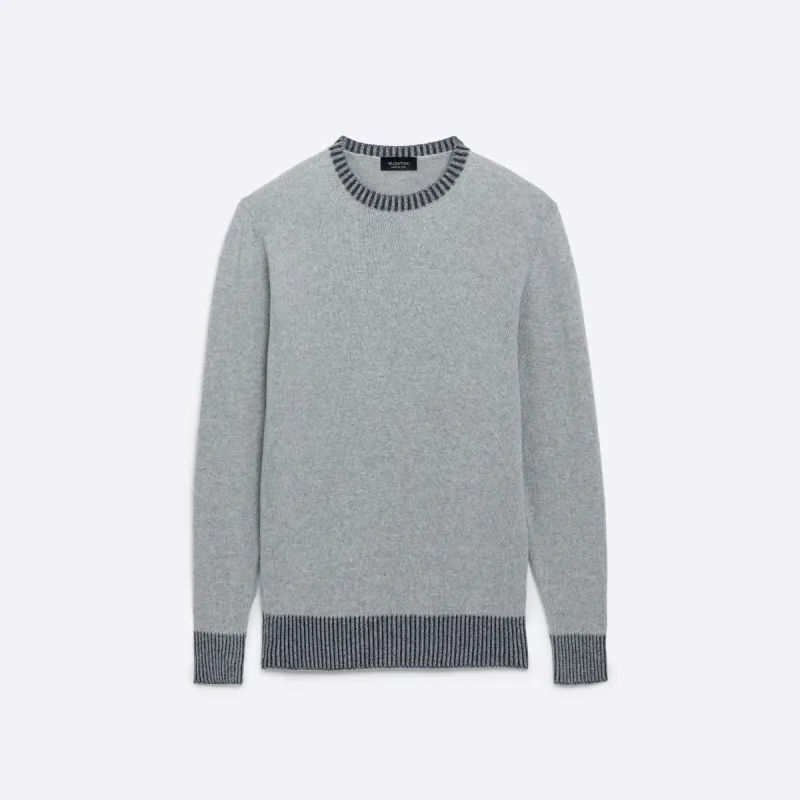 Solid Crew Neck Sweater sold by Bugatchi