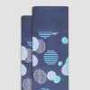 Geometric Mid-Calf Socks sold by Bugatchi