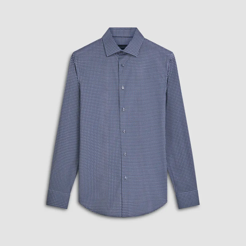 James Abstract Print OoohCotton Shirt sold by Bugatchi