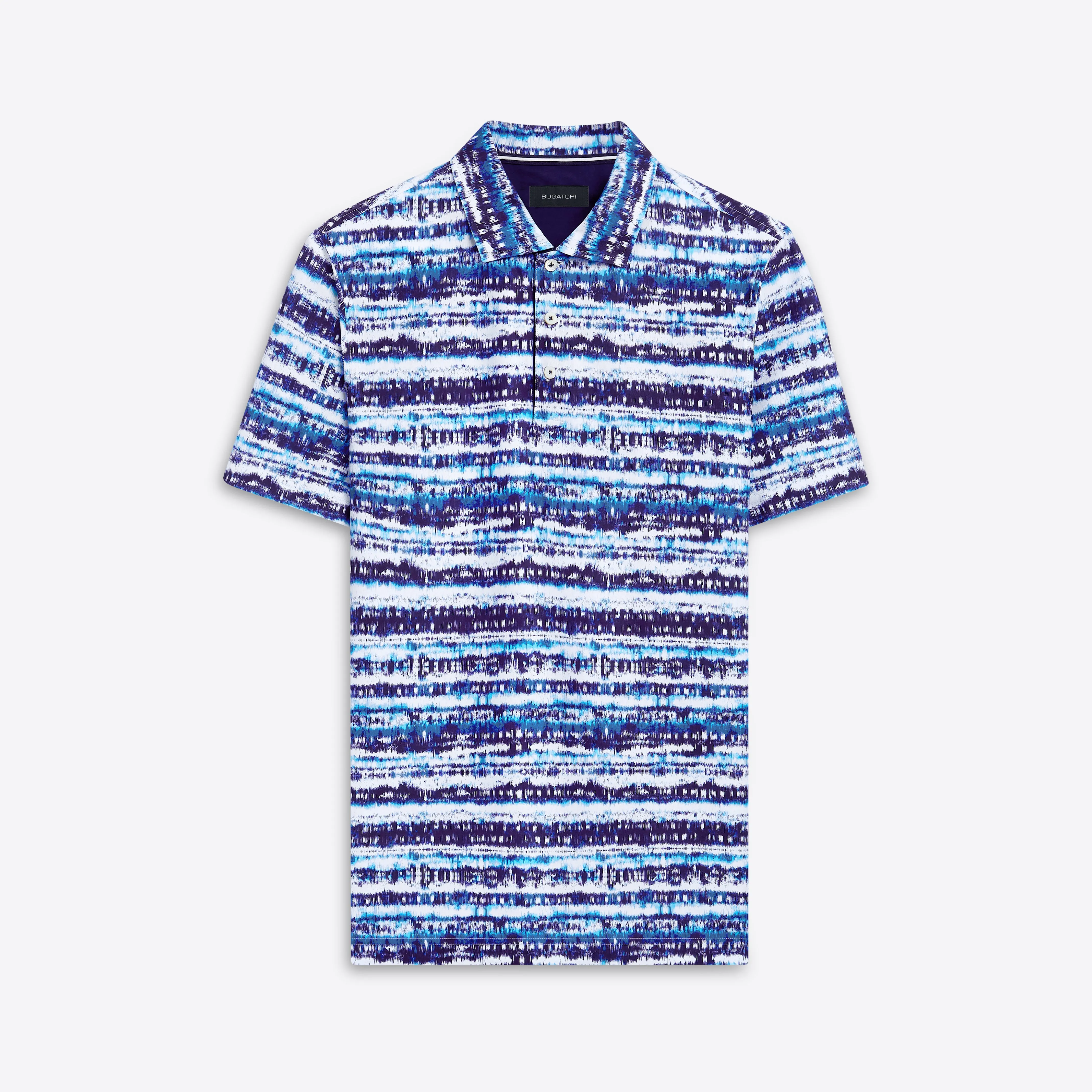 Hendrix Abstract Print Polo sold by Bugatchi
