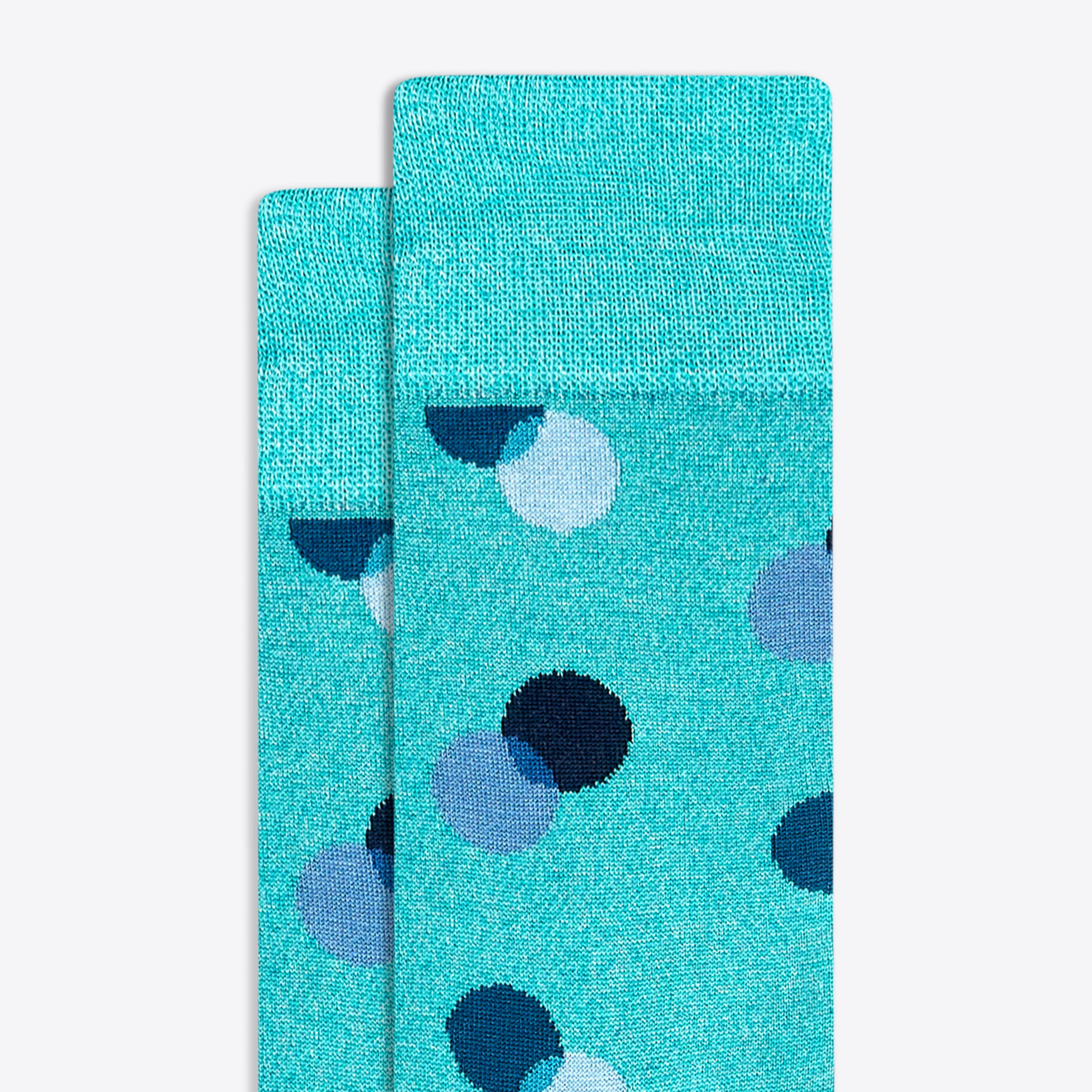 Coin Dot Mid-Calf Socks sold by Bugatchi product image thumbnail 2