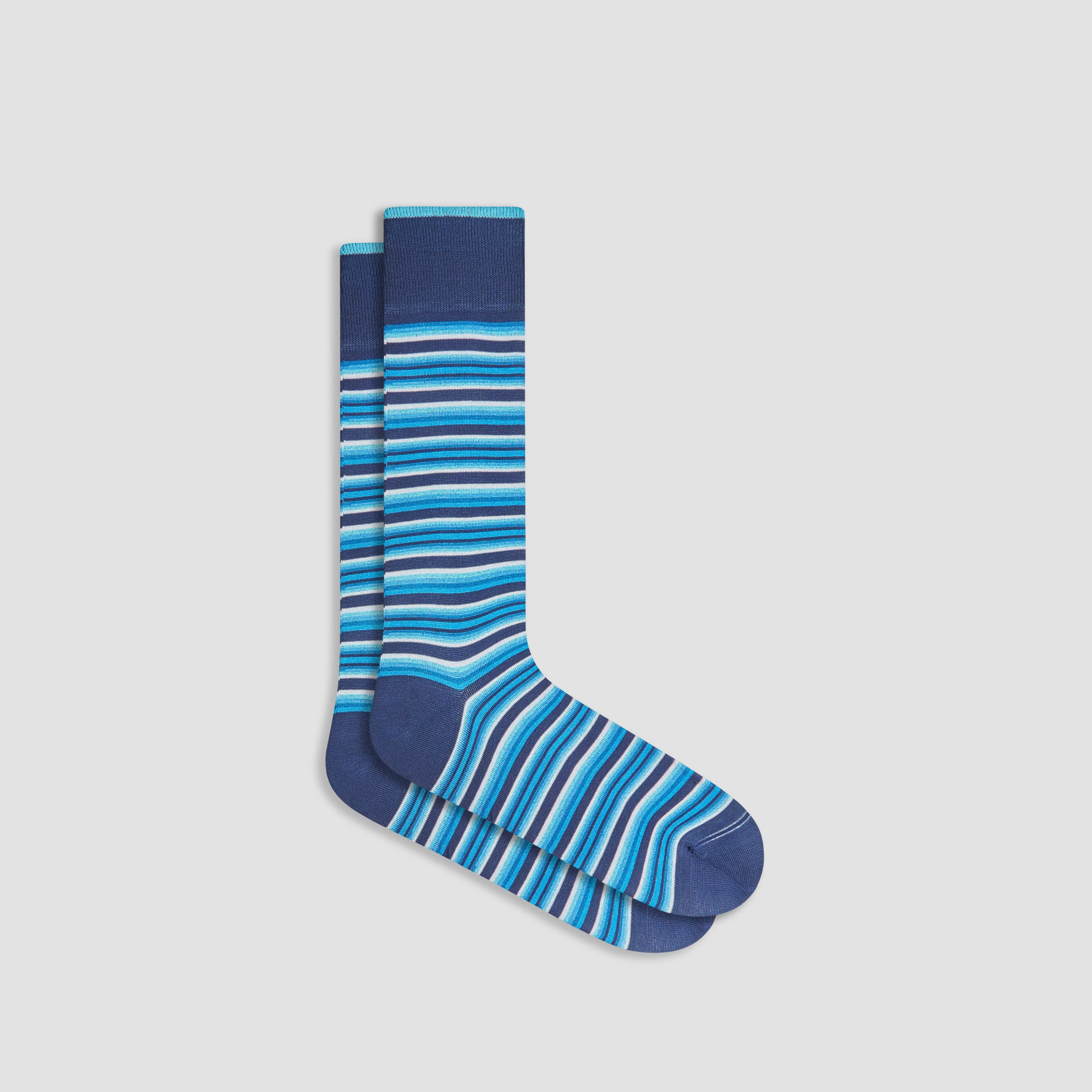 Striped Mid-Calf Socks sold by Bugatchi