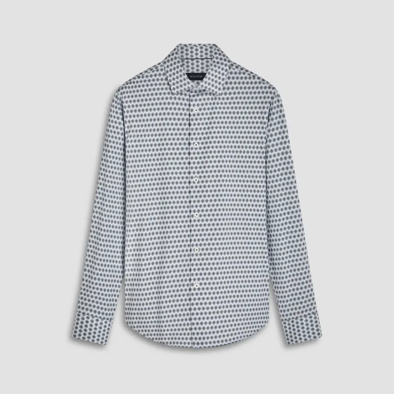 James Geometric OoohCotton Shirt sold by Bugatchi