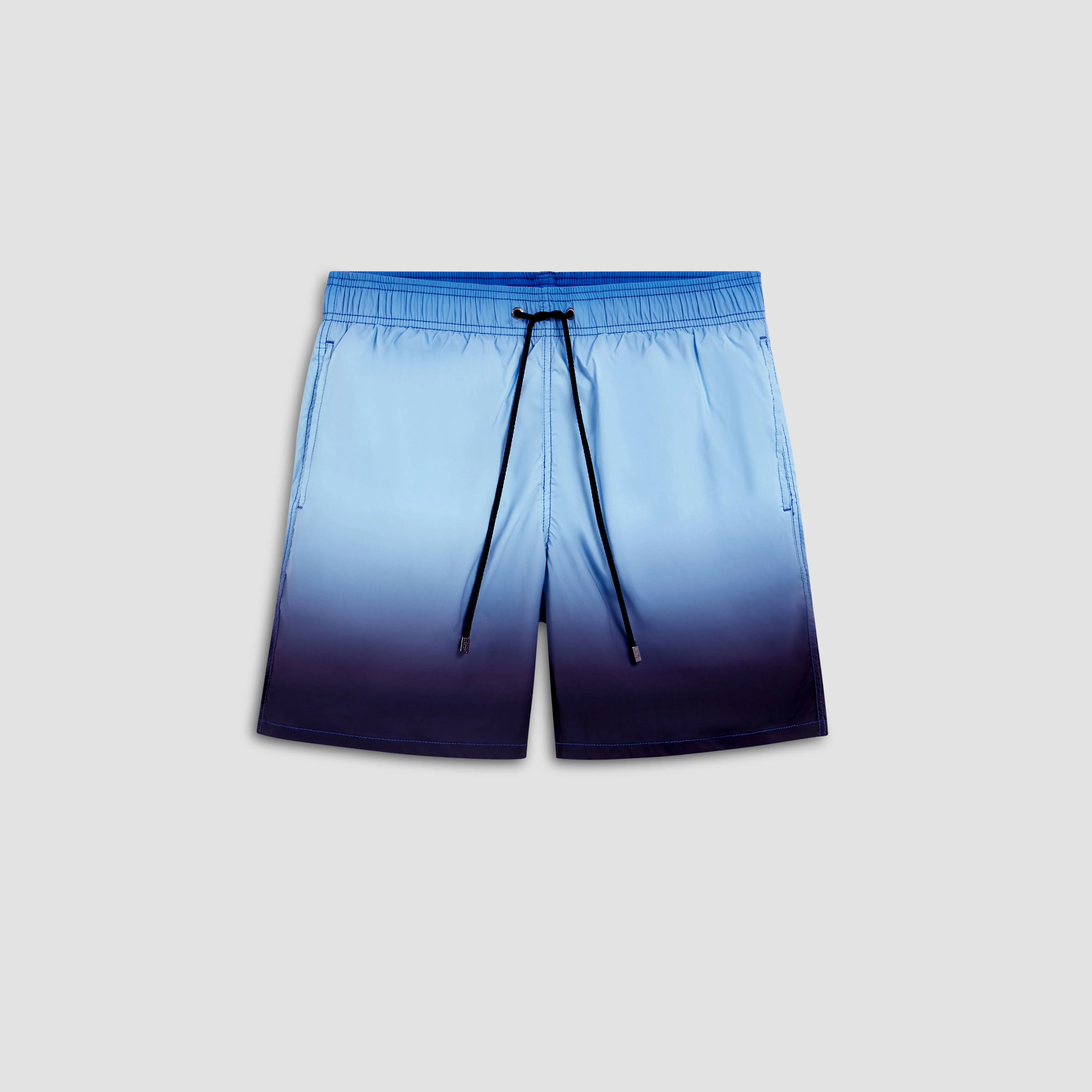 Cosmo Solid Gradient Swim Trunks sold by Bugatchi