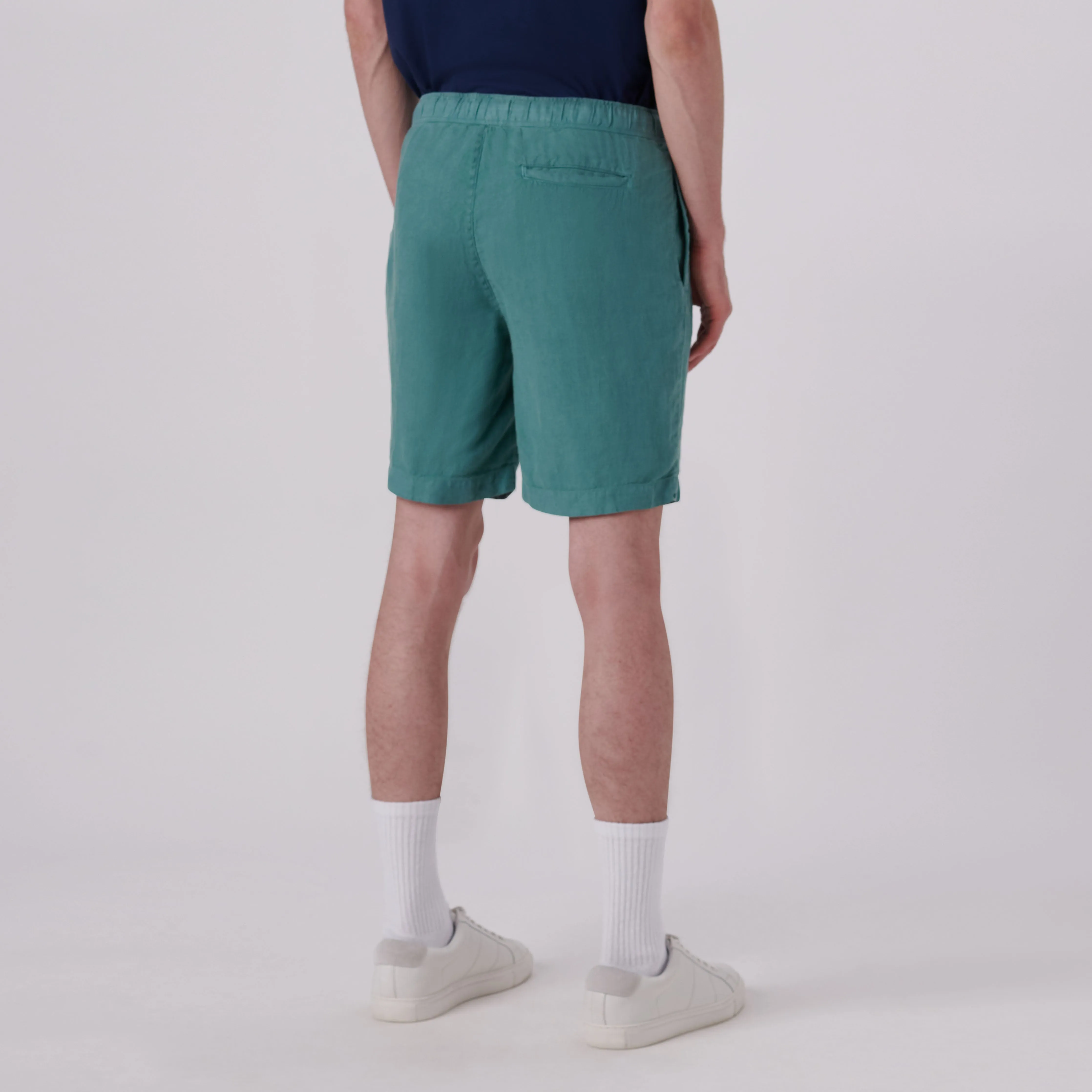 Linen Bermuda Shorts sold by Bugatchi product image thumbnail 4