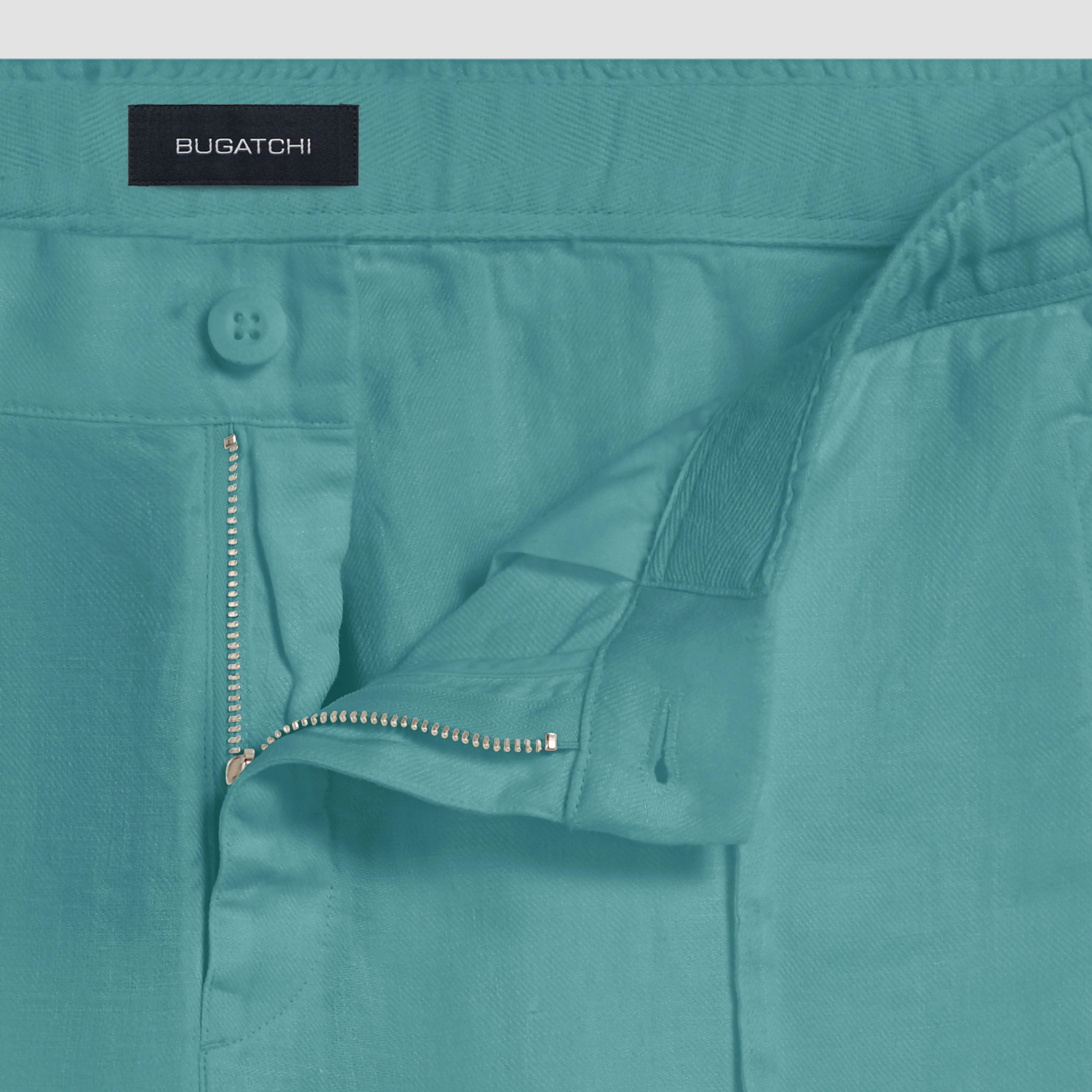 Linen Bermuda Shorts sold by Bugatchi product image thumbnail 5