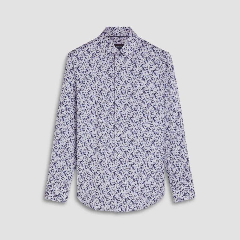 James Abstract Print OoohCotton Shirt sold by Bugatchi