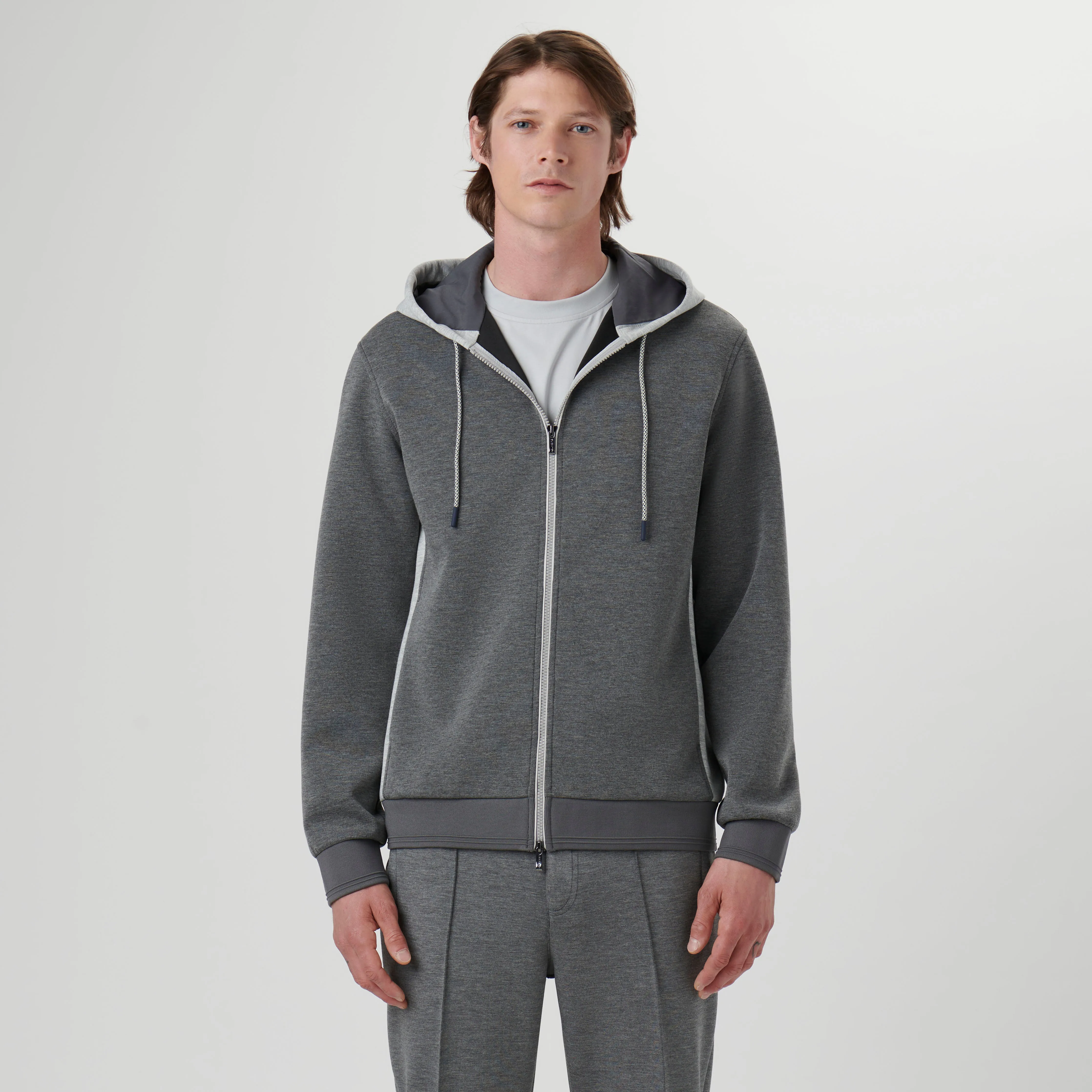 Soft Touch Hoodie Jacket sold by Bugatchi product image thumbnail 2