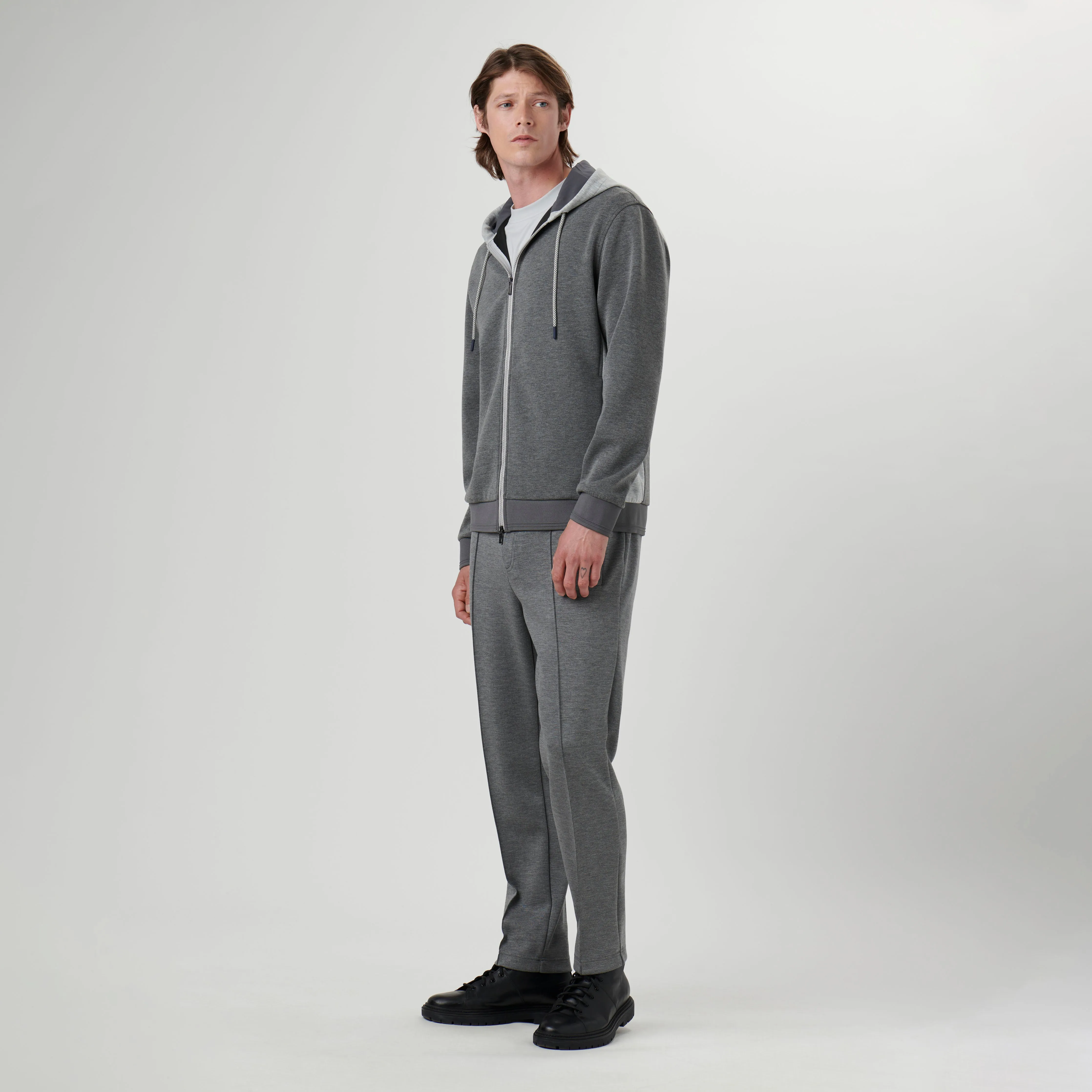 Soft Touch Hoodie Jacket sold by Bugatchi product image thumbnail 5