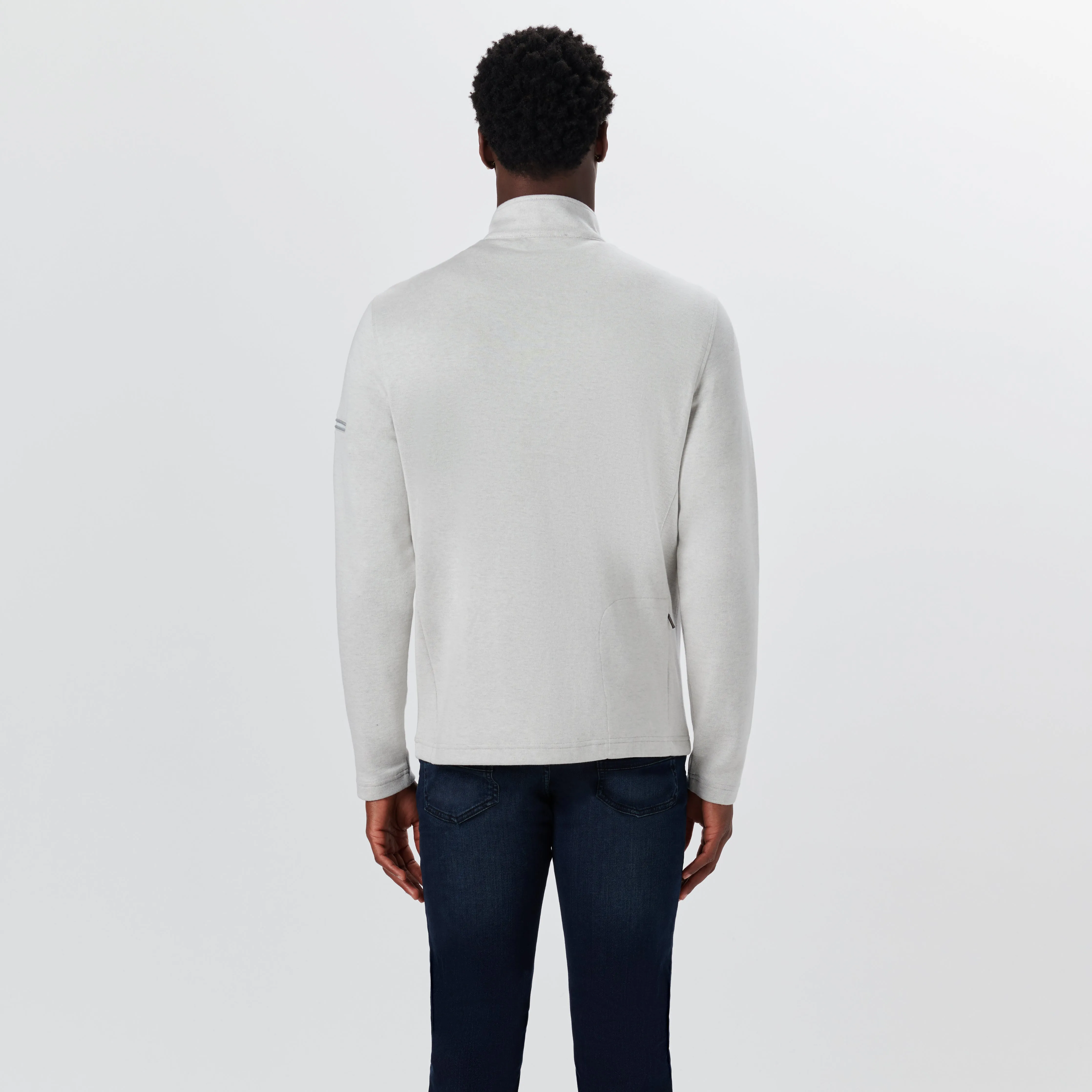 Quarter Zip Pullover Sweatshirt sold by Bugatchi product image thumbnail 4