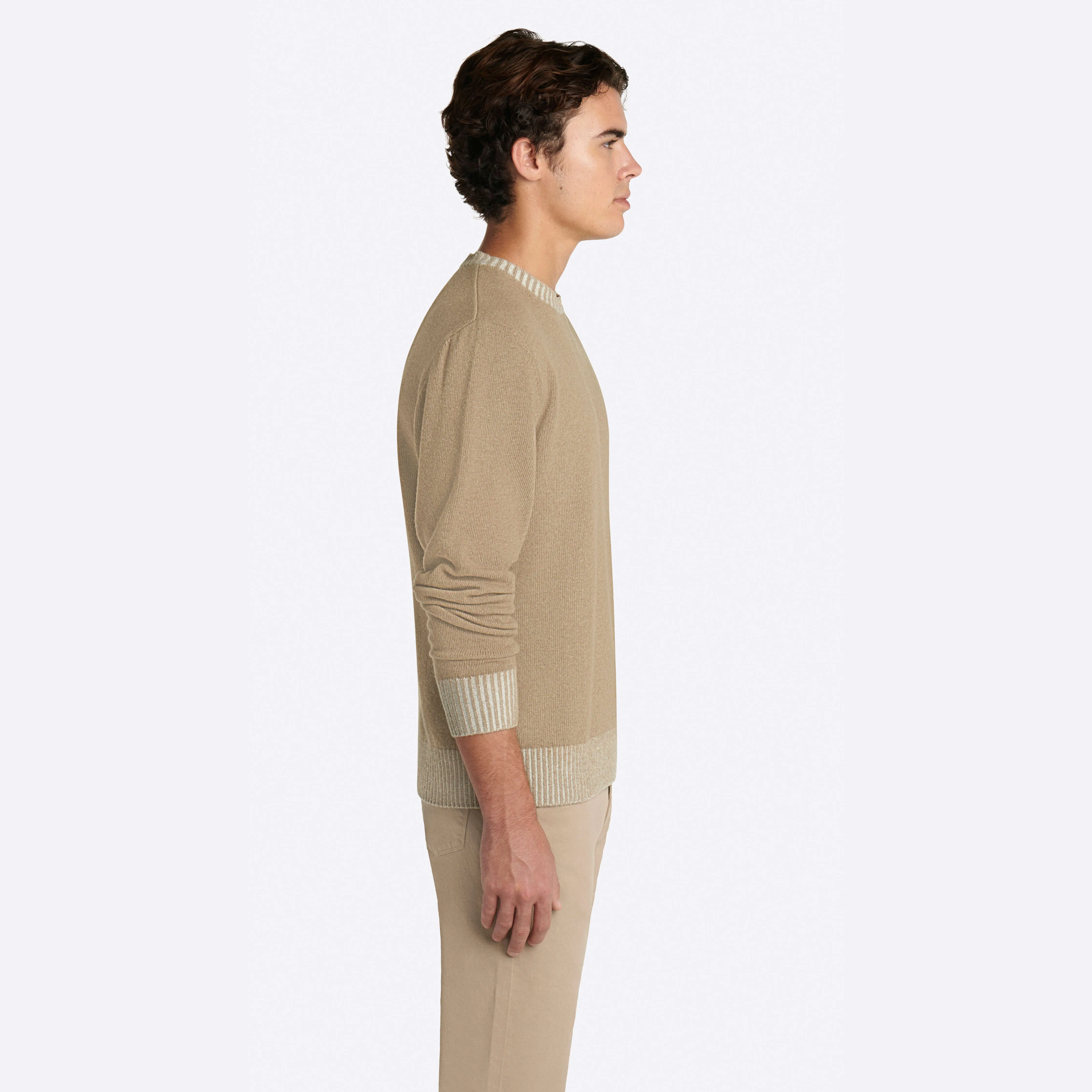 Solid Crew Neck Sweater sold by Bugatchi product image thumbnail 4