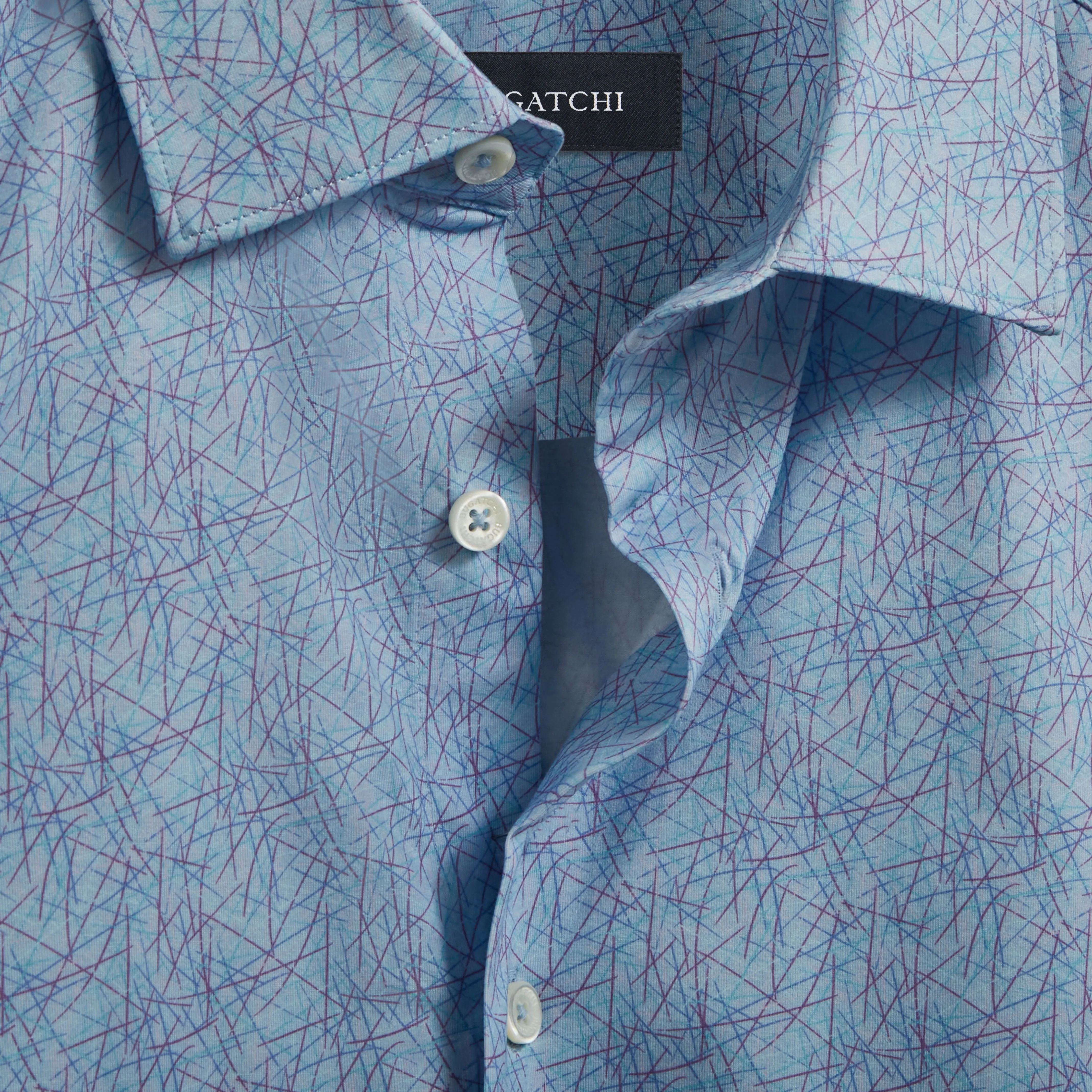 James Abstract OoohCotton Shirt sold by Bugatchi product image thumbnail 2