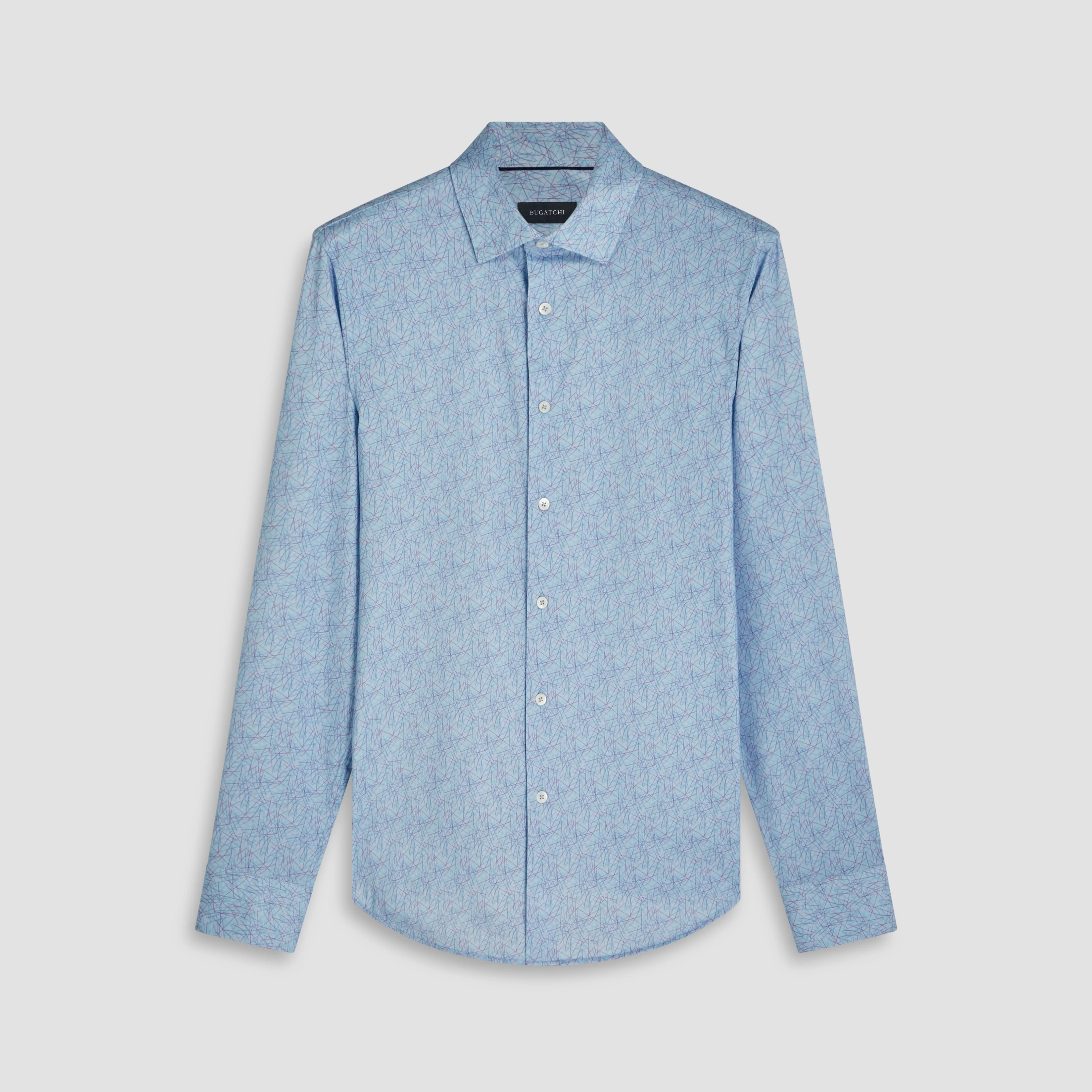 James Abstract OoohCotton Shirt sold by Bugatchi