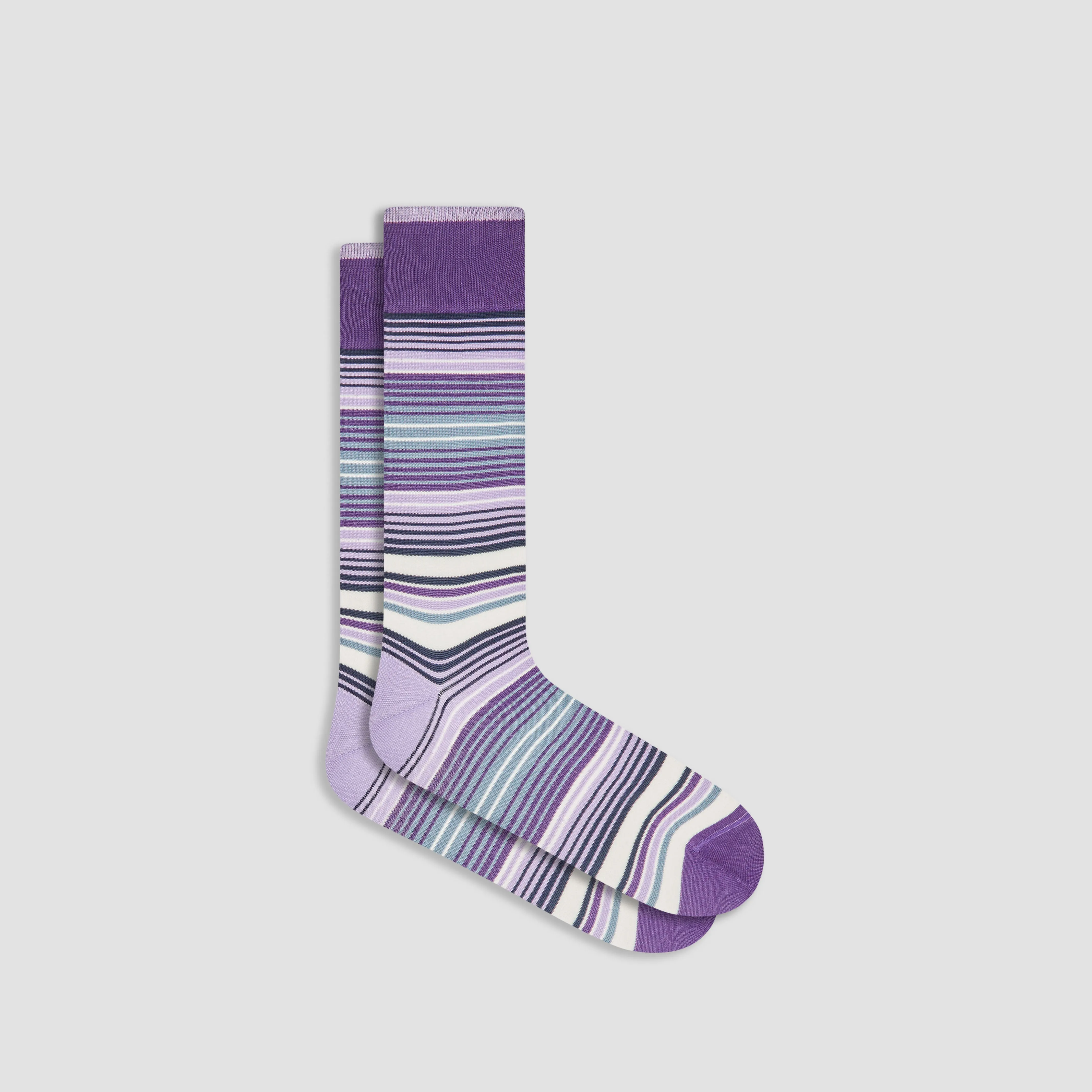 Striped Mid-Calf Socks sold by Bugatchi