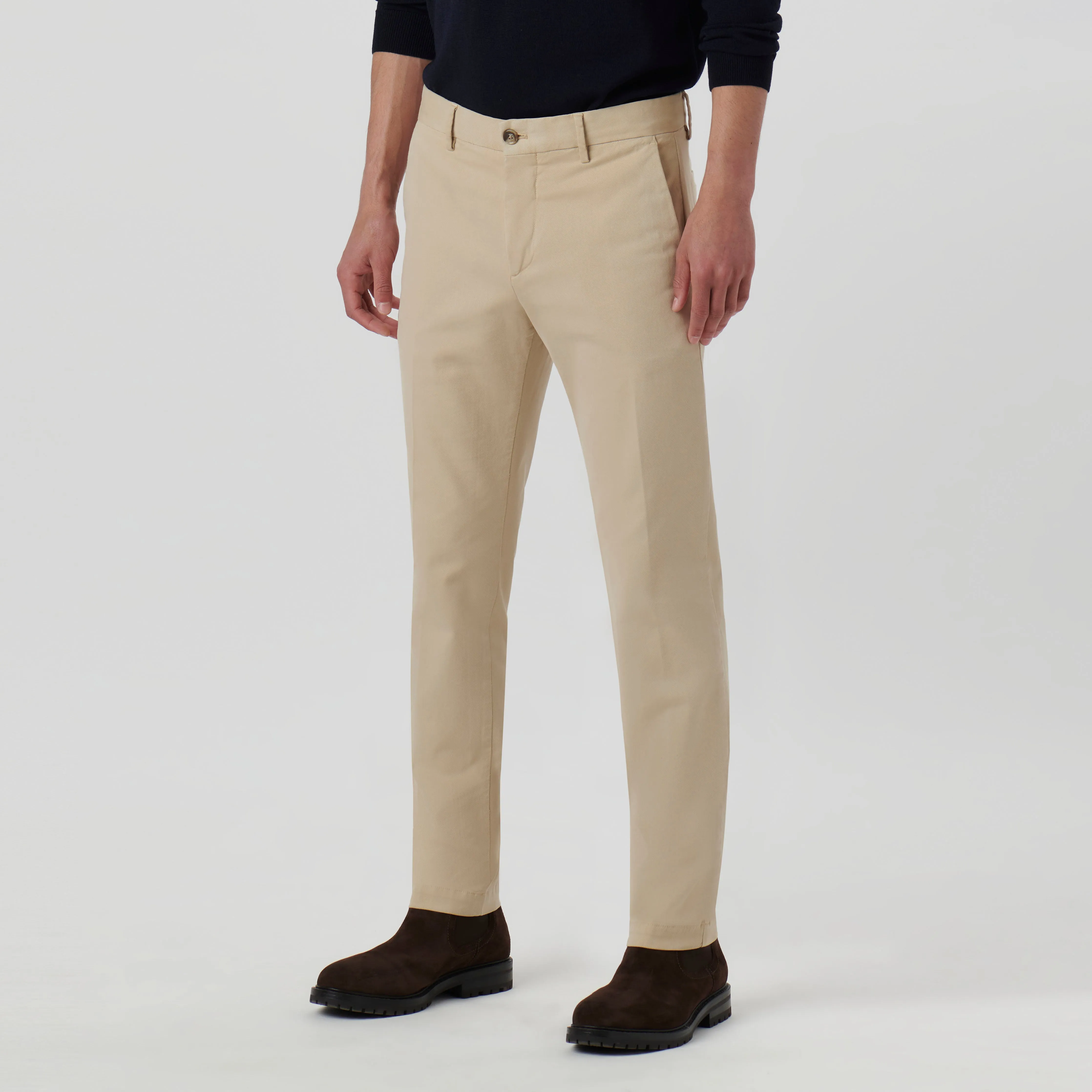 Twill Chino Pant sold by Bugatchi product image thumbnail 2