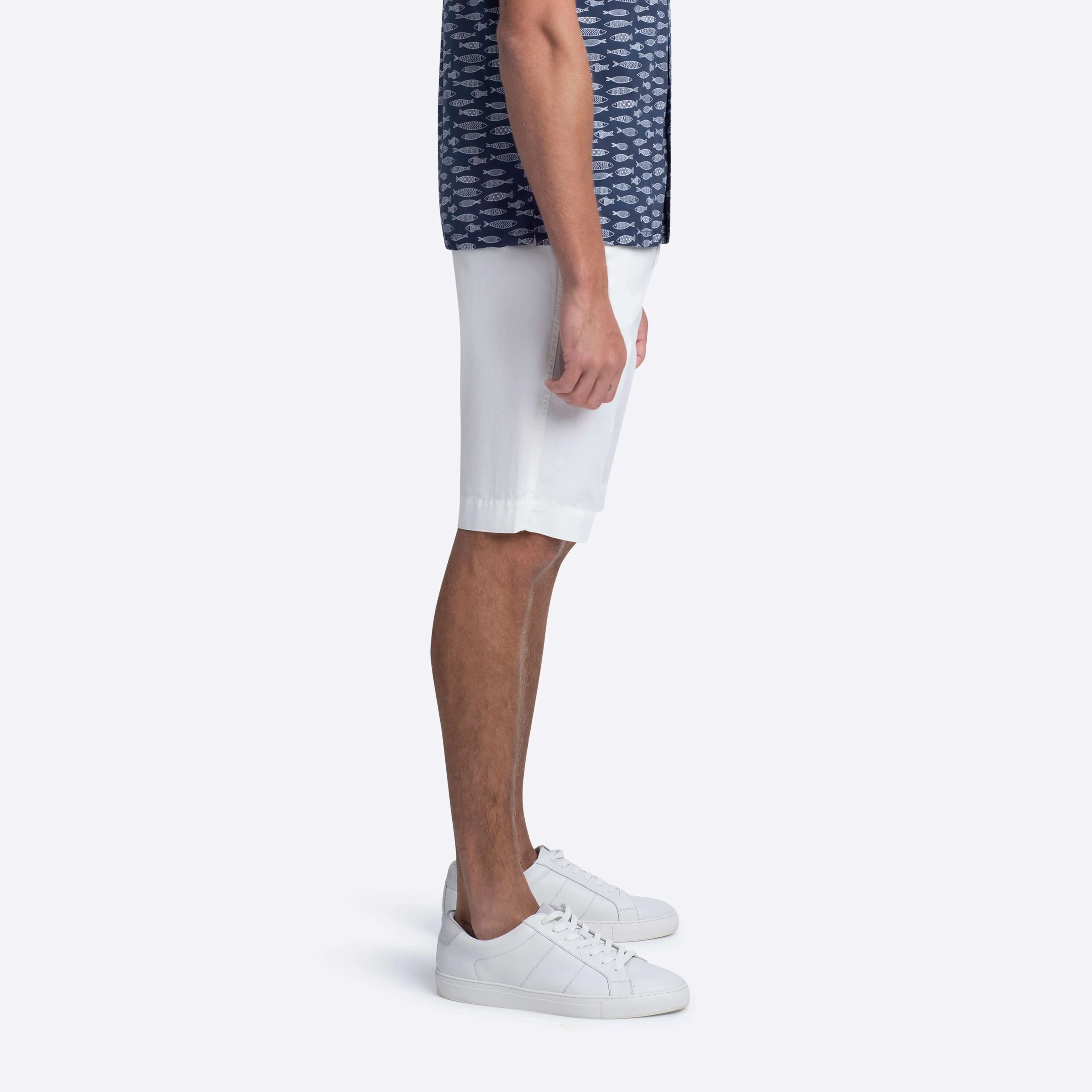 Flat Front Bermuda Shorts sold by Bugatchi product image thumbnail 3