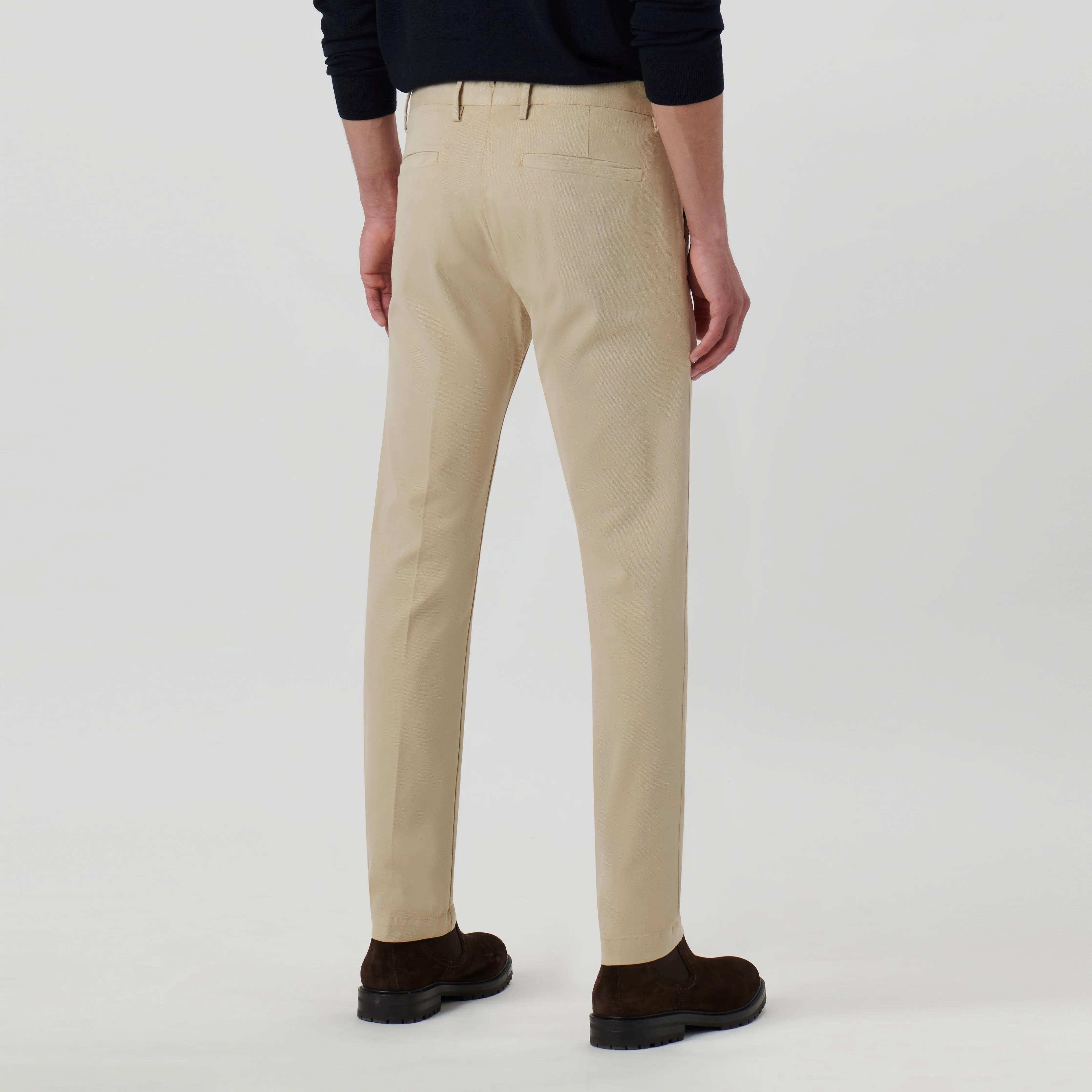 Twill Chino Pant sold by Bugatchi product image thumbnail 3