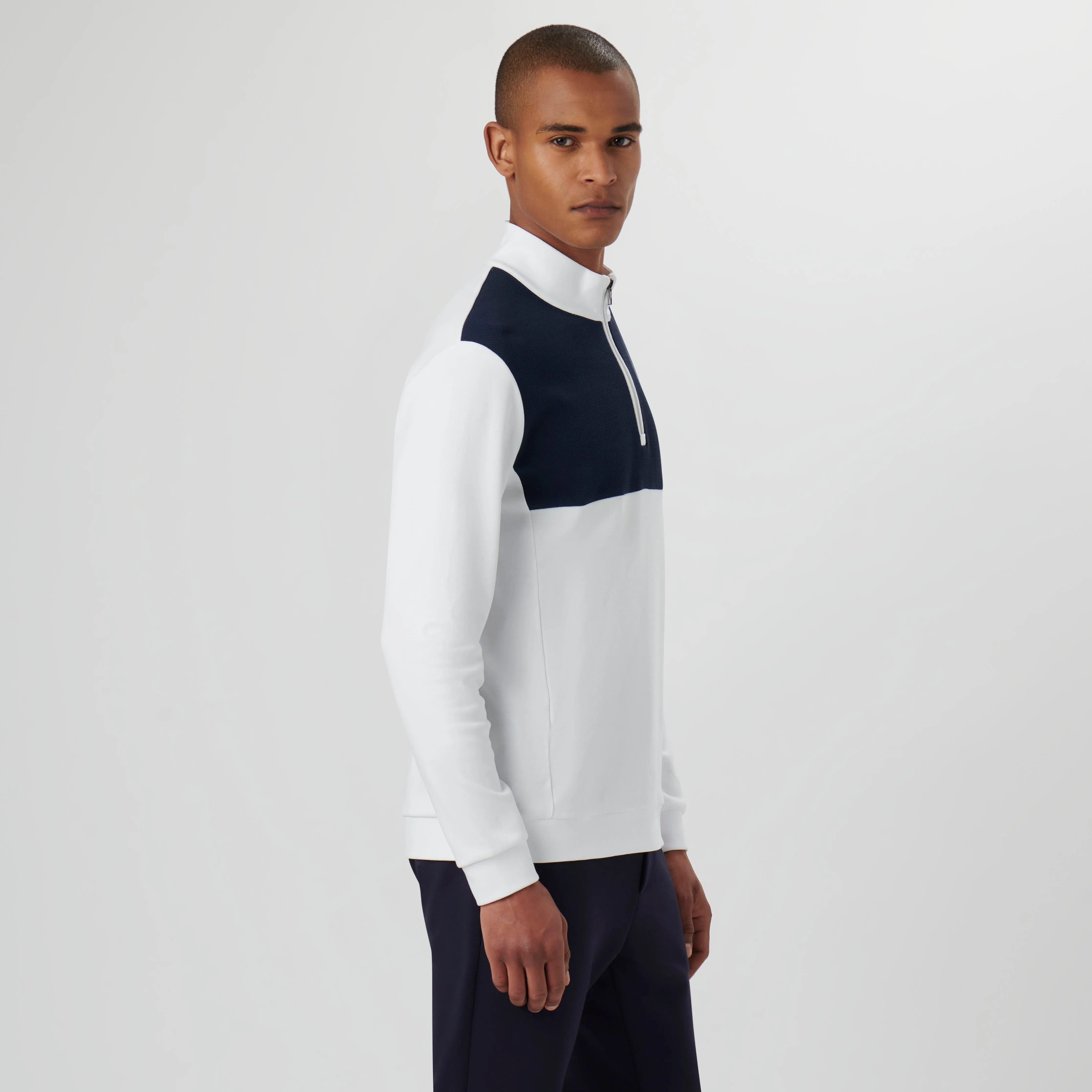Quarter Zip Pullover sold by Bugatchi product image thumbnail 3