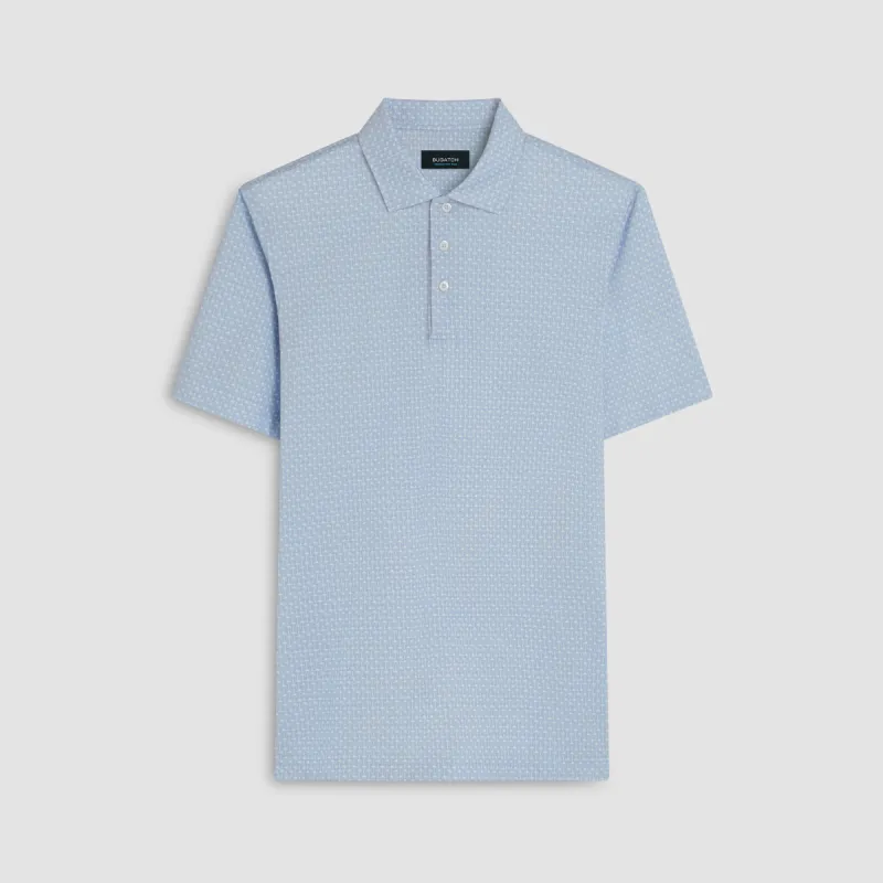 Victor Palm Trees Print OoohCotton Polo sold by Bugatchi