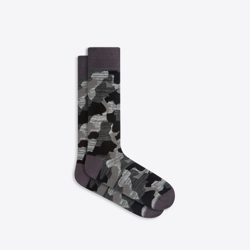 Camouflage Mid-Calf Socks sold by Bugatchi