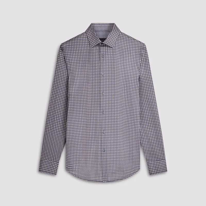 James Geometric OoohCotton Shirt sold by Bugatchi