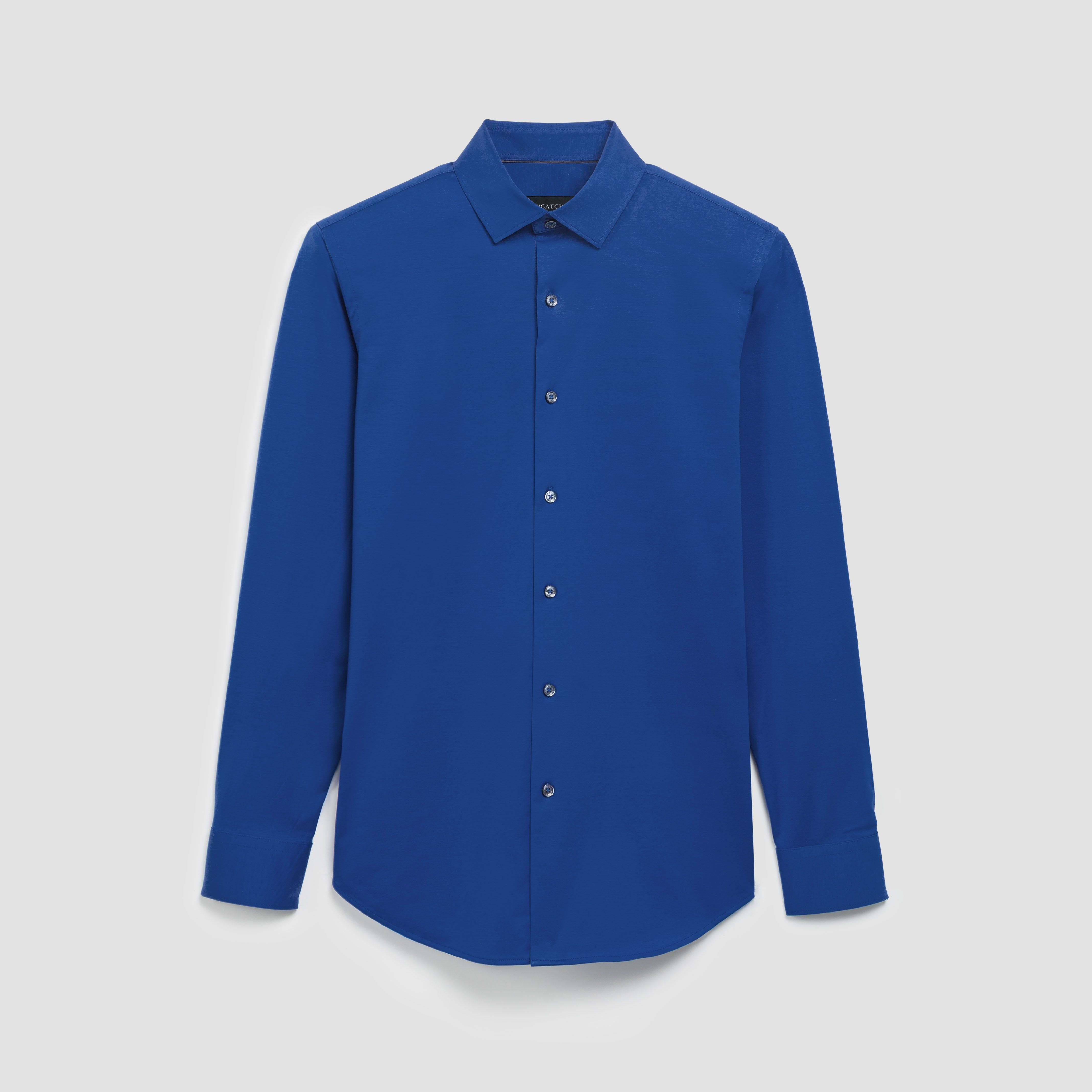 James Solid OoohCotton Shirt sold by Bugatchi