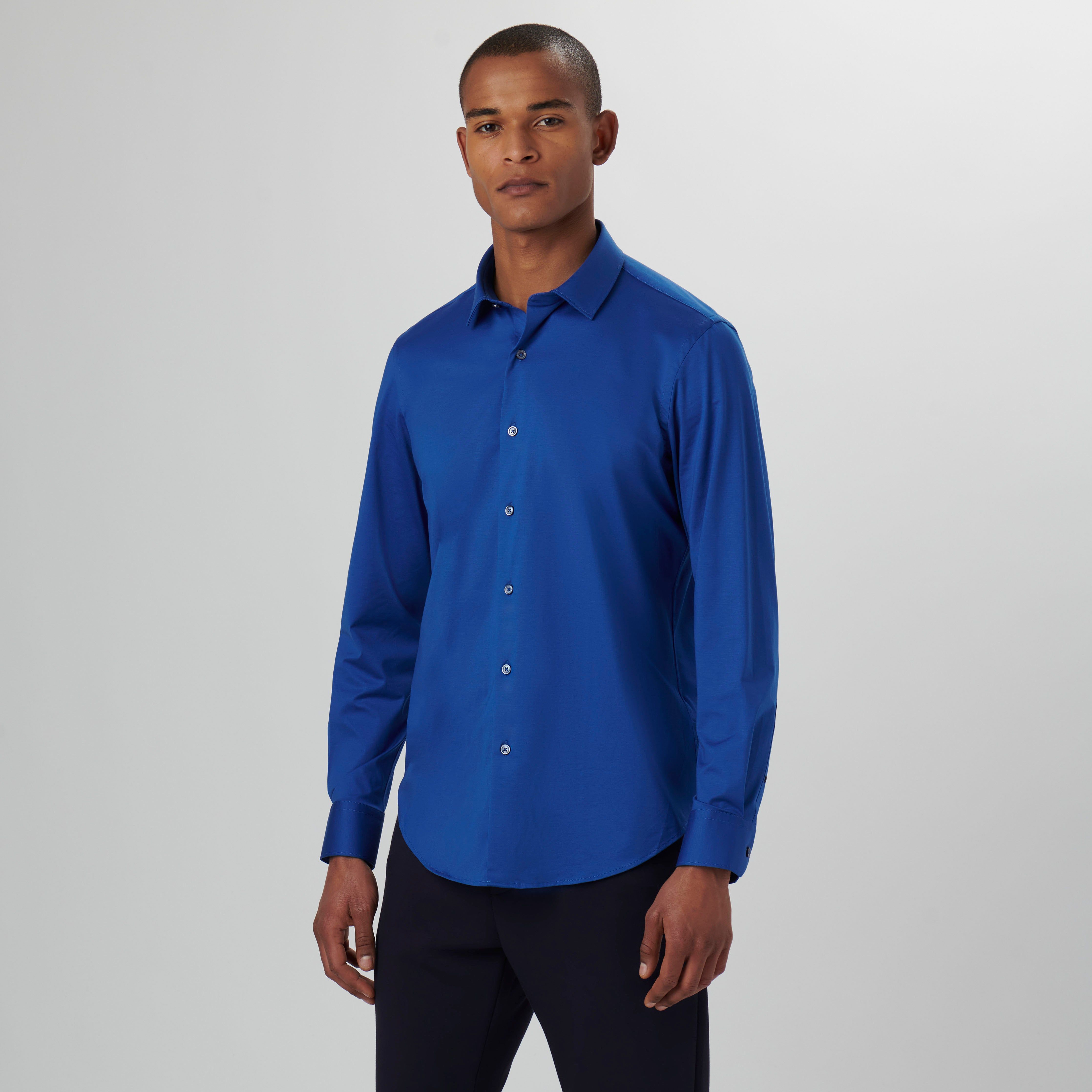 James Solid OoohCotton Shirt sold by Bugatchi product image thumbnail 2