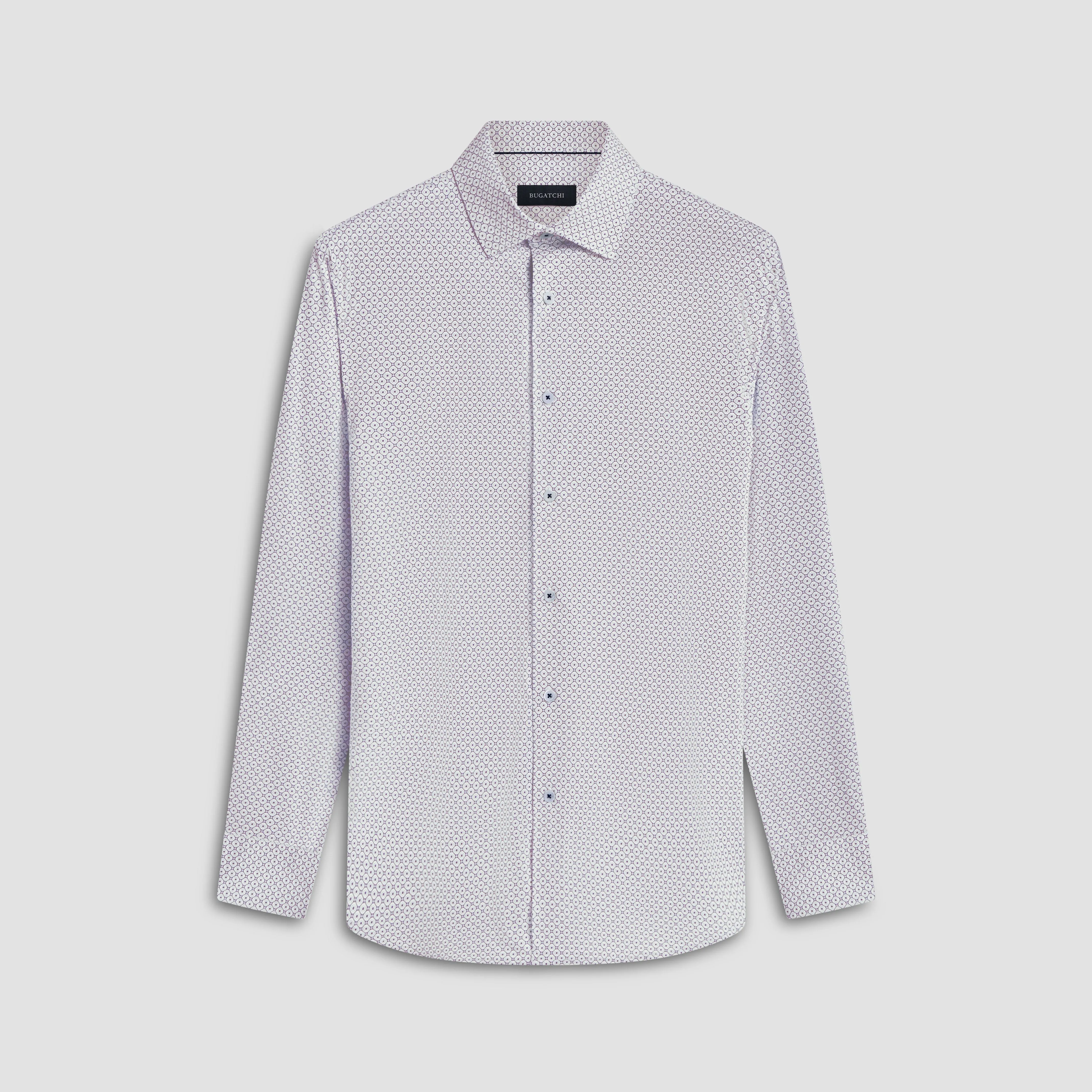 James Geometric OoohCotton Shirt sold by Bugatchi