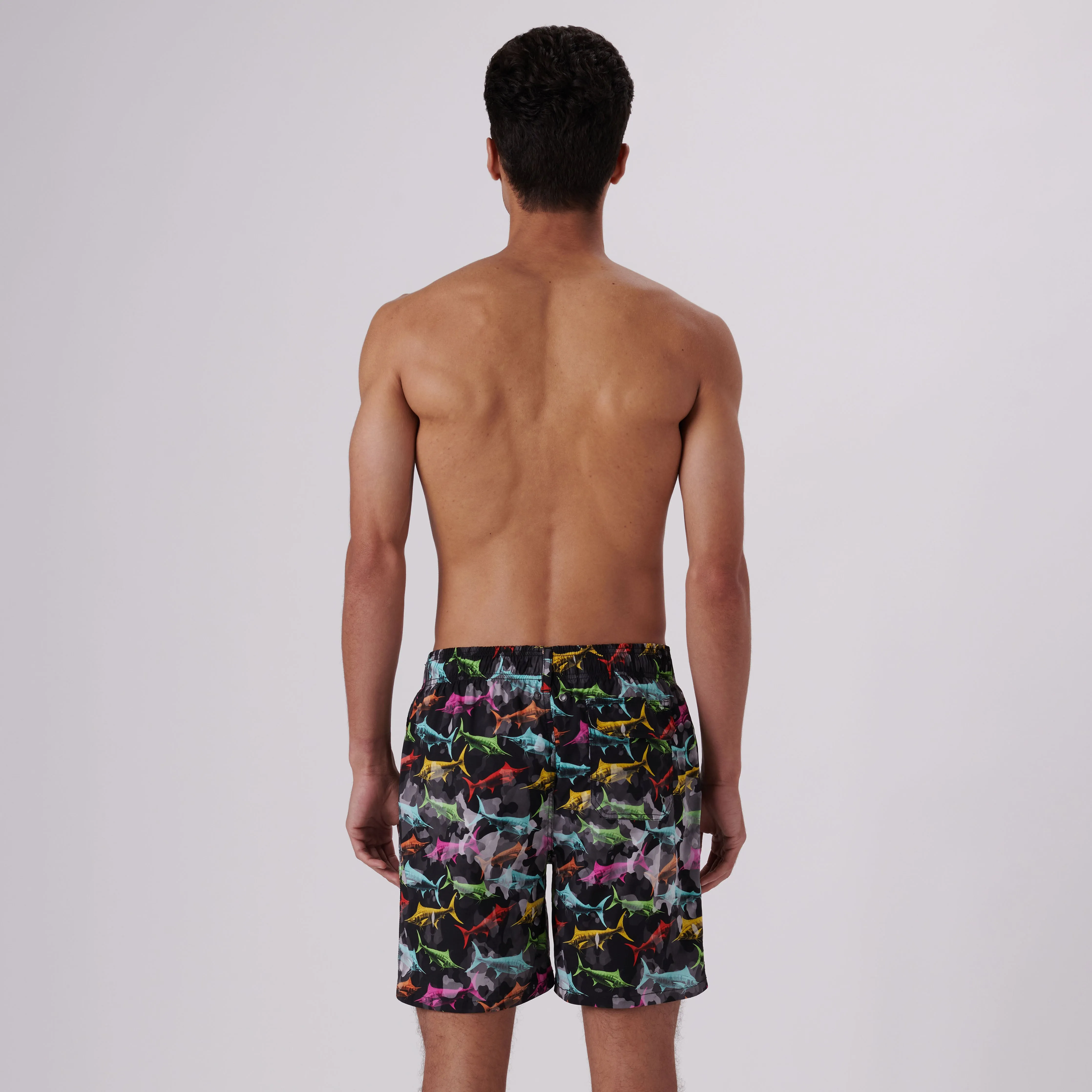 Cosmo Fish Swim Trunks sold by Bugatchi product image thumbnail 5