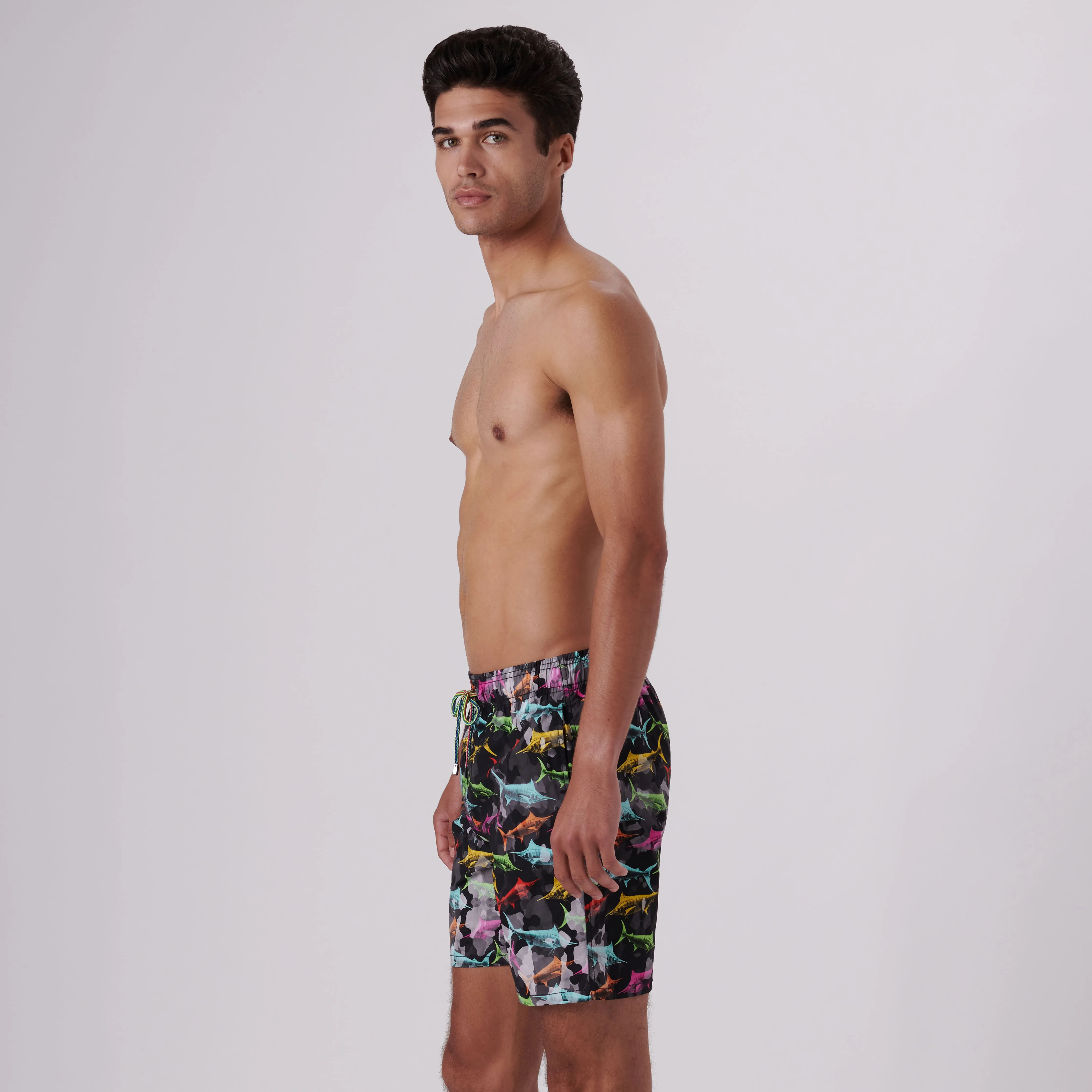 Cosmo Fish Swim Trunks sold by Bugatchi product image thumbnail 4