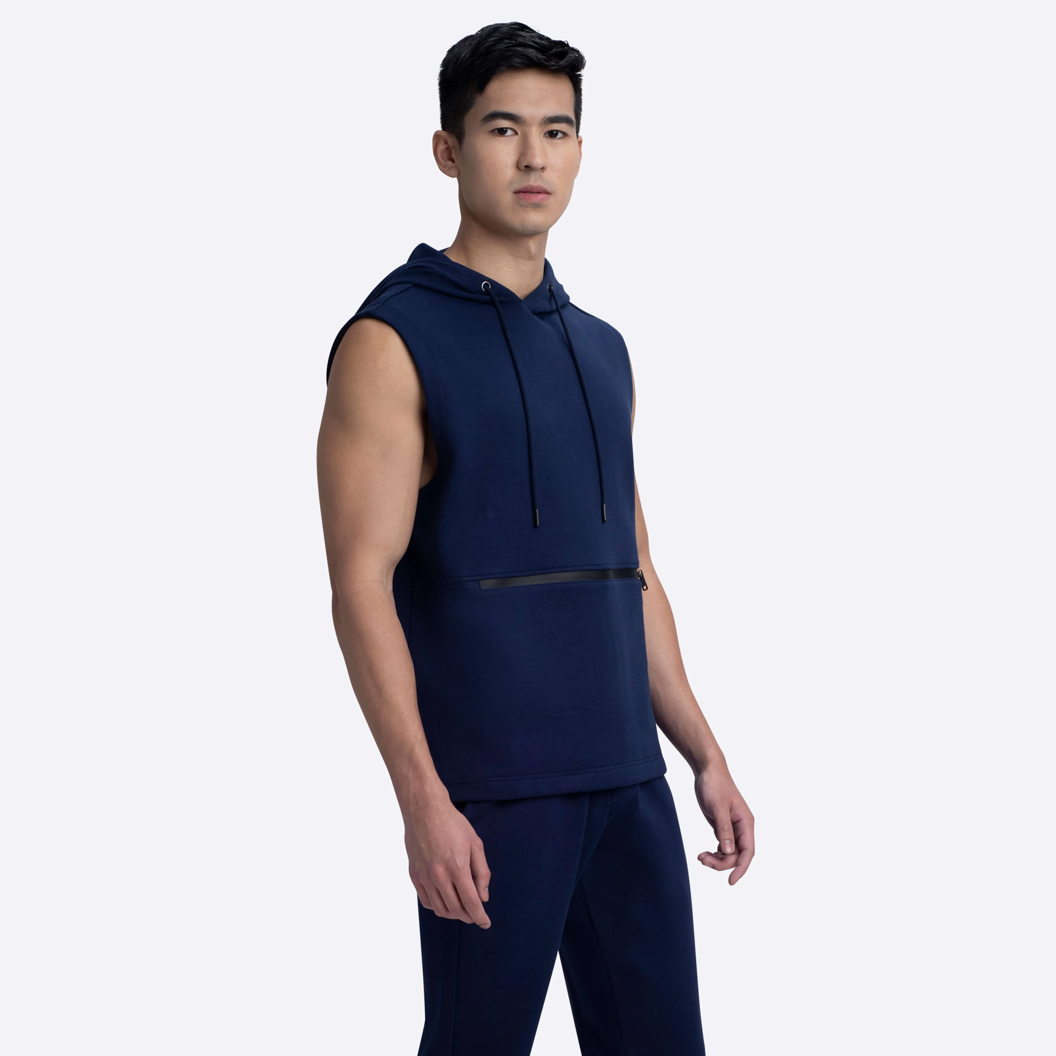 Sweatshirt Hooded Vest sold by Bugatchi product image thumbnail 3