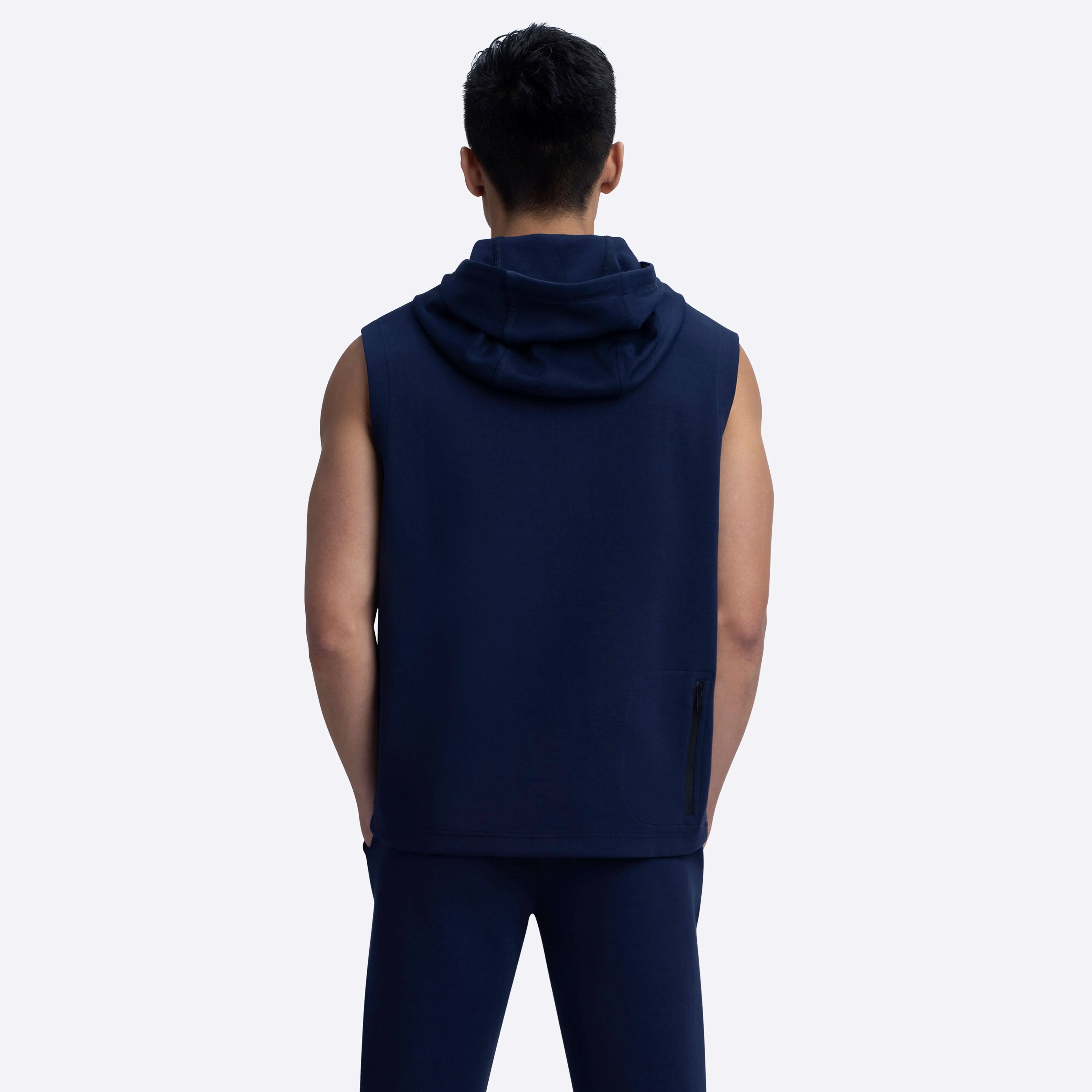 Sweatshirt Hooded Vest sold by Bugatchi product image thumbnail 4