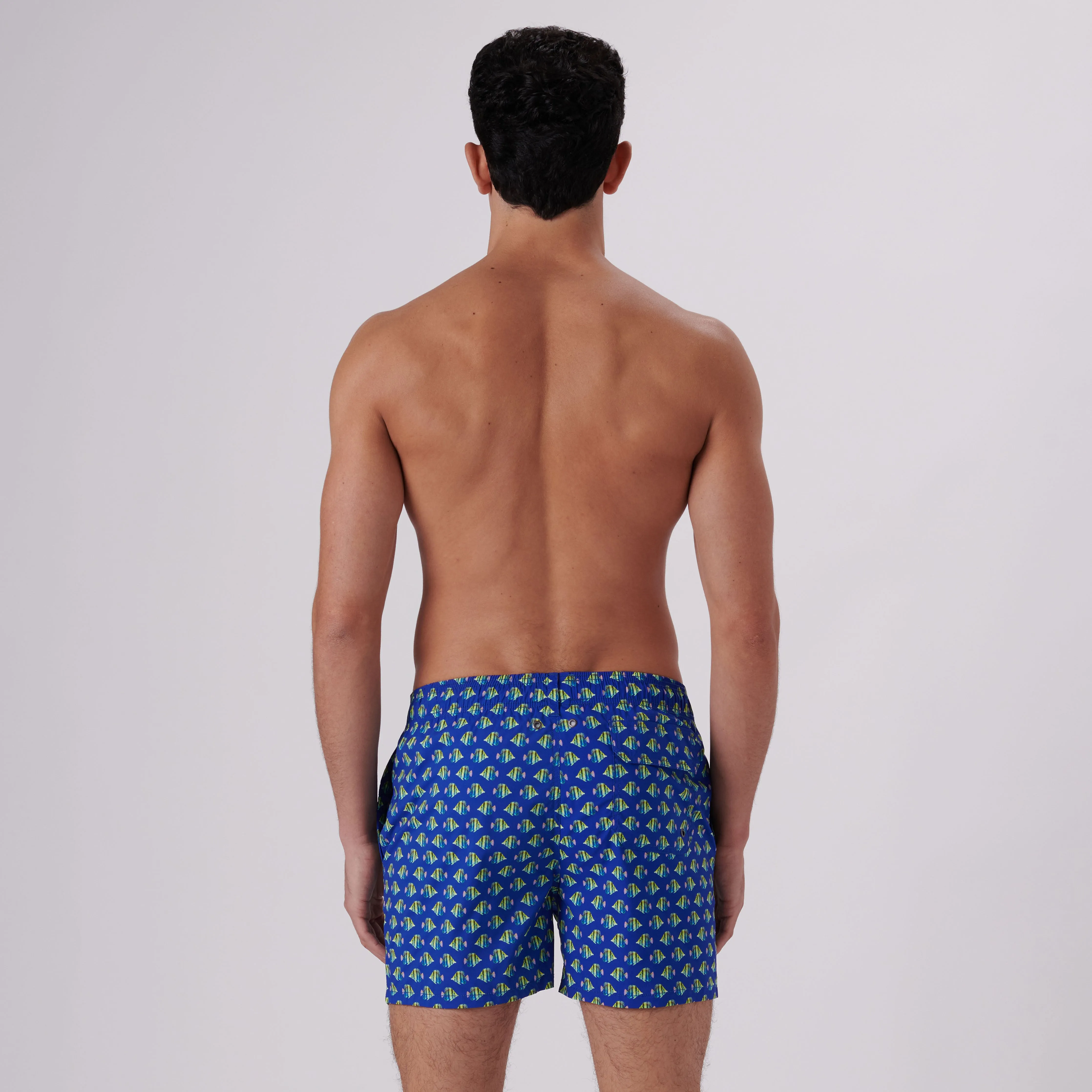 Archer Striped Fish Swim Trunks sold by Bugatchi product image thumbnail 5