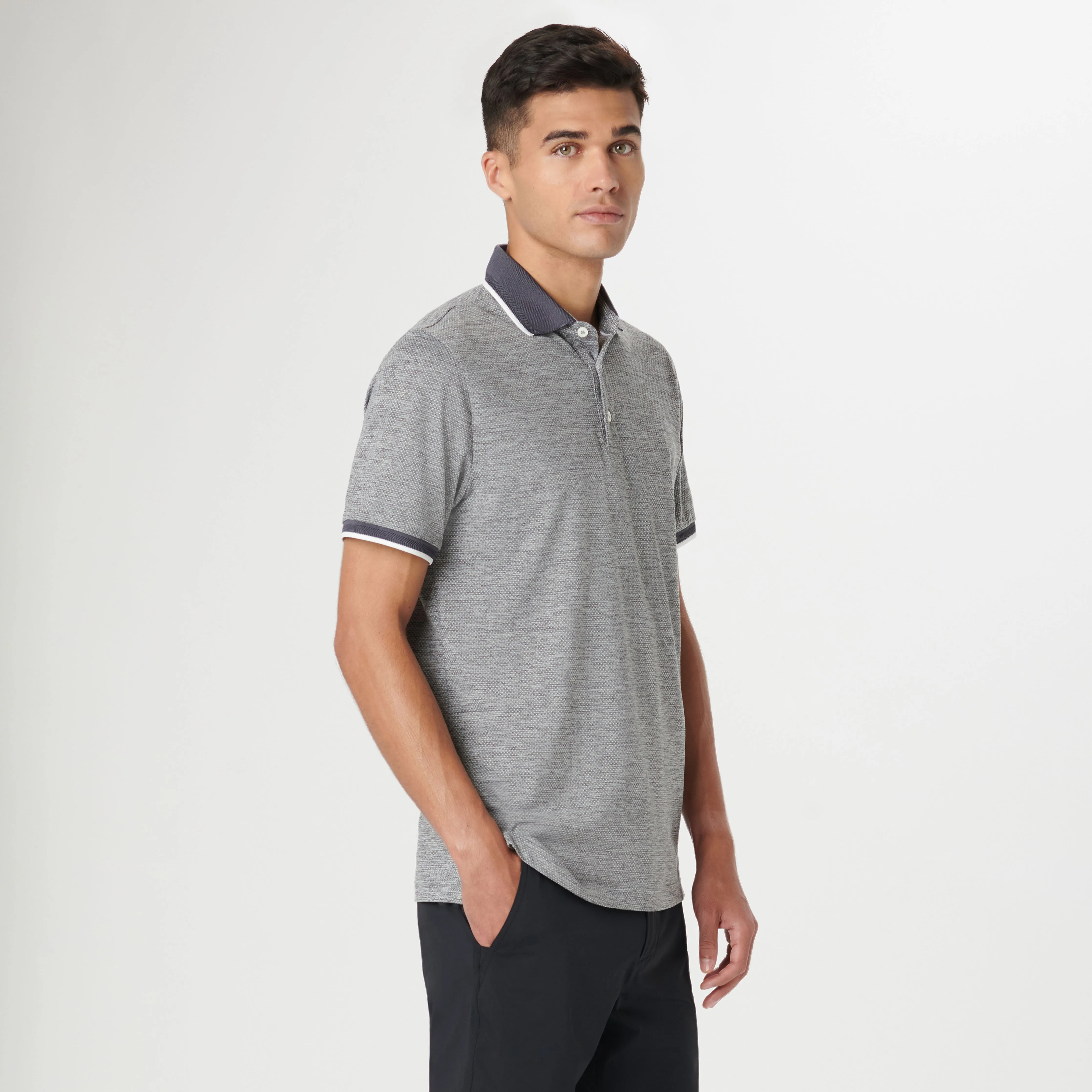 UV50 Performance Polo sold by Bugatchi product image thumbnail 3