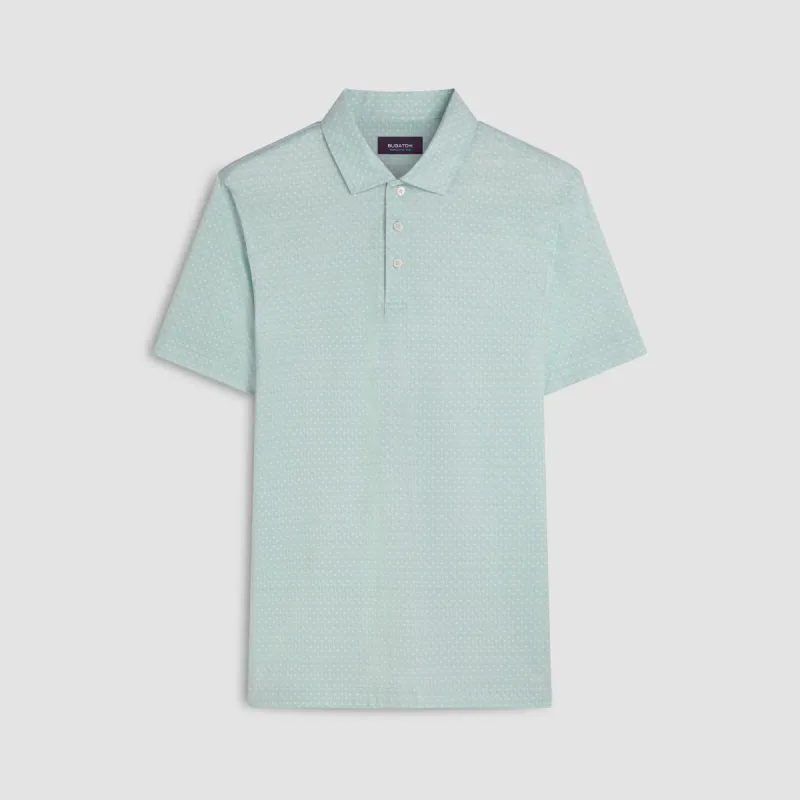 Victor Palm Trees Print OoohCotton Polo sold by Bugatchi