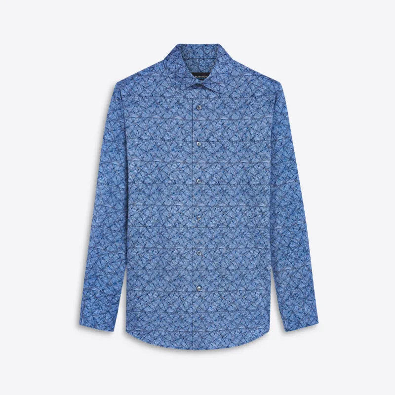JAMES Abstract Print OoohCotton Shirt sold by Bugatchi