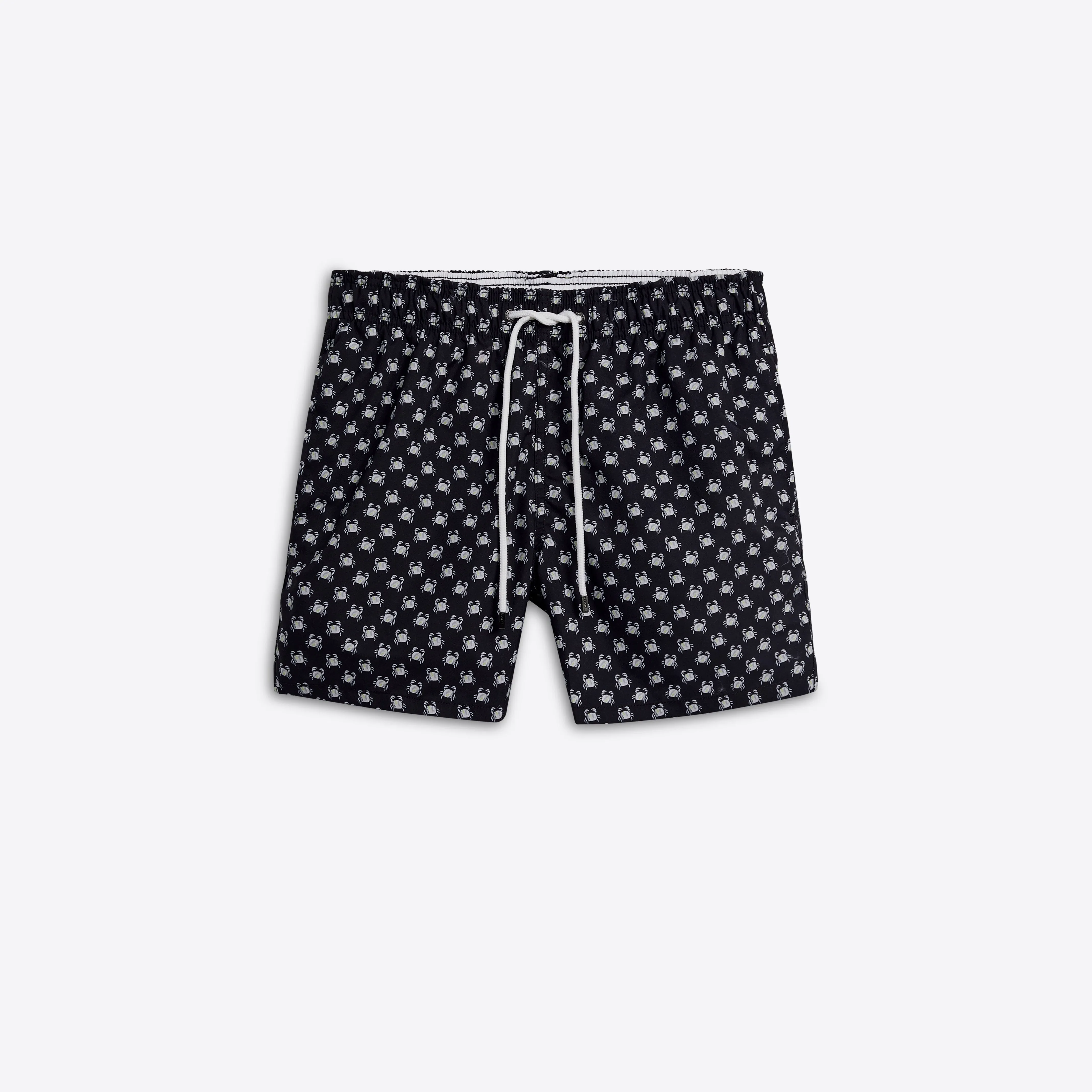 LENOX Crab Print Swim Trunks sold by Bugatchi