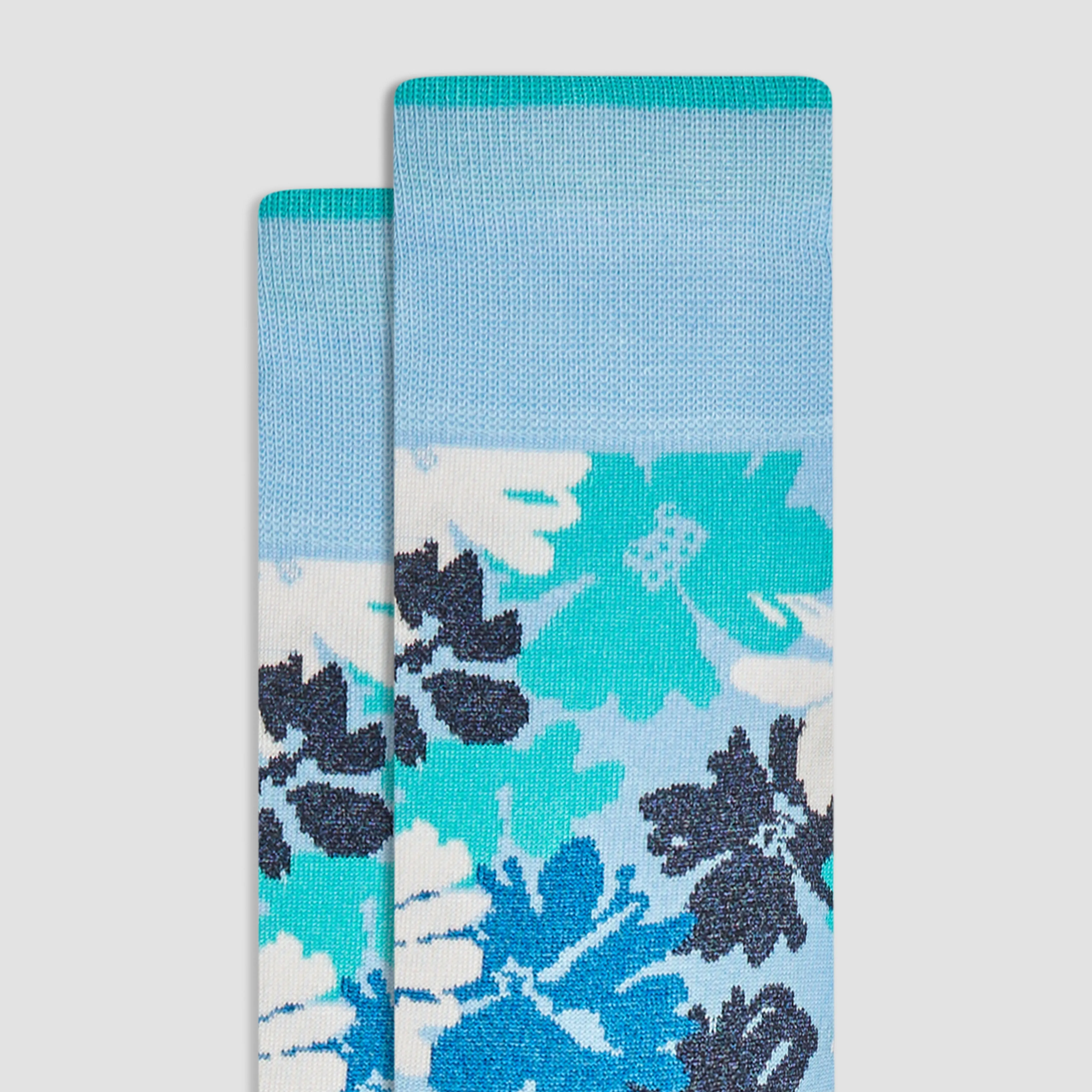 Floral Mid-Calf Socks sold by Bugatchi product image thumbnail 2