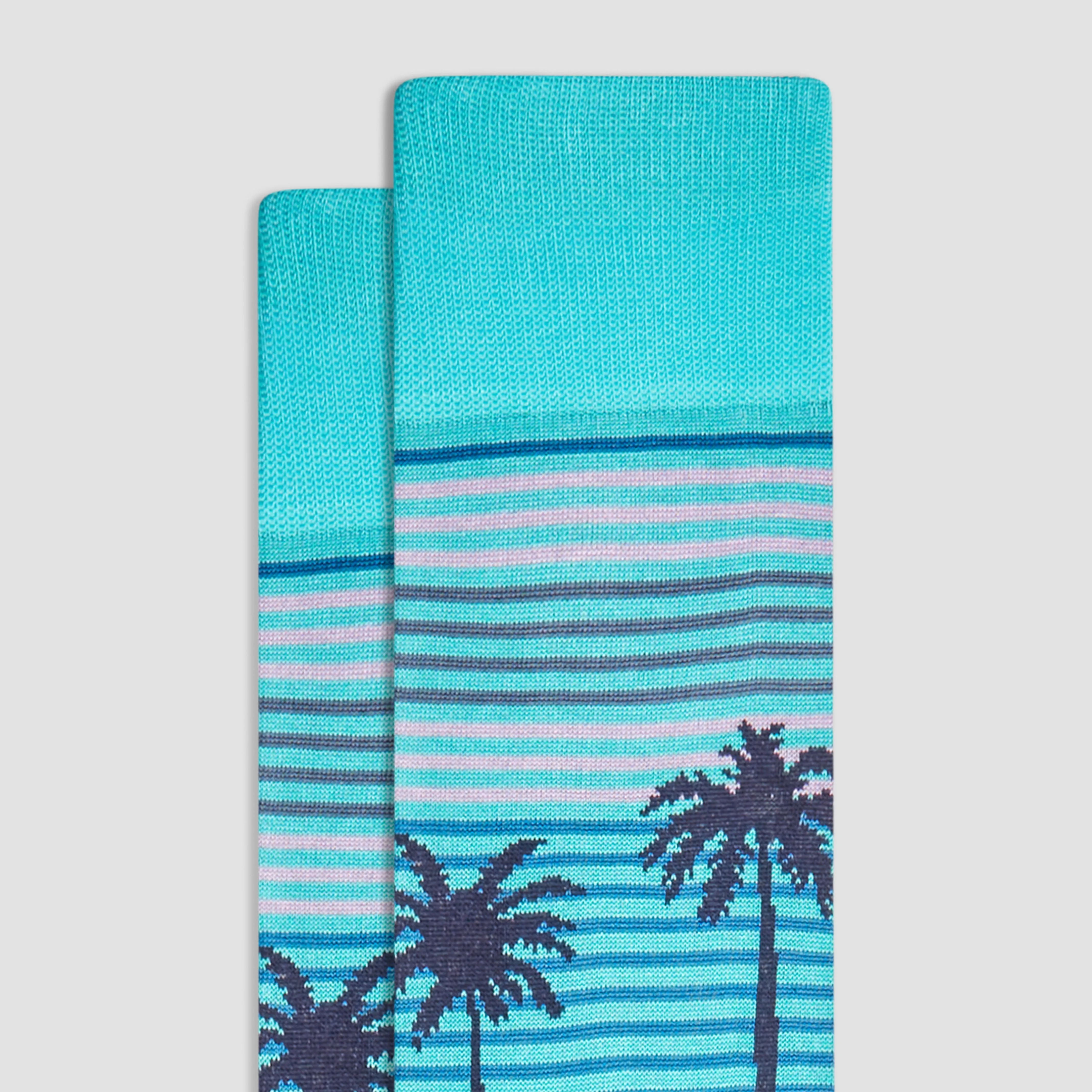 Skyline Mid-Calf Socks sold by Bugatchi product image thumbnail 2