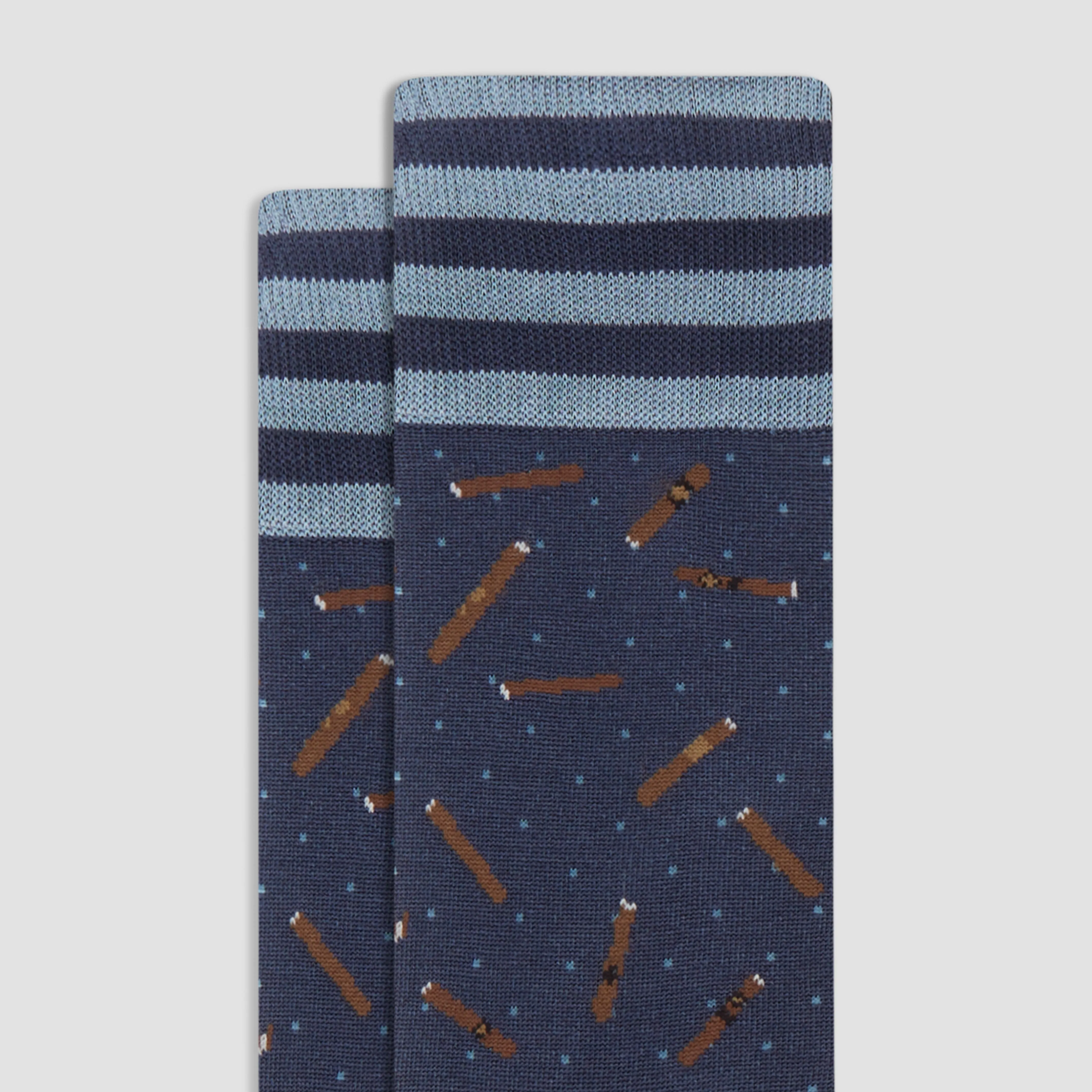 Cigars Mid-Calf Socks sold by Bugatchi product image thumbnail 2